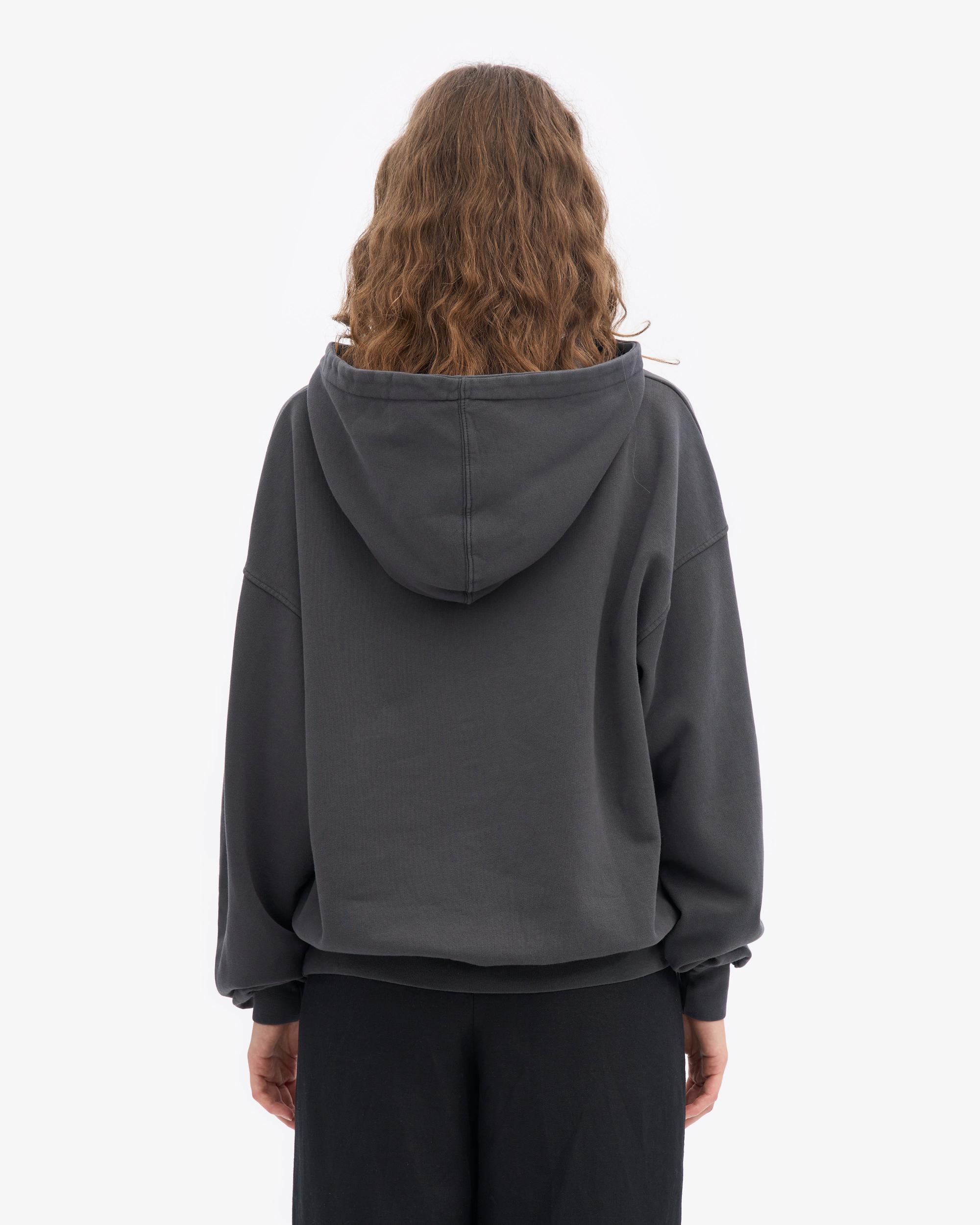 Organic Oversized Hood - Red Tangerine Product Image