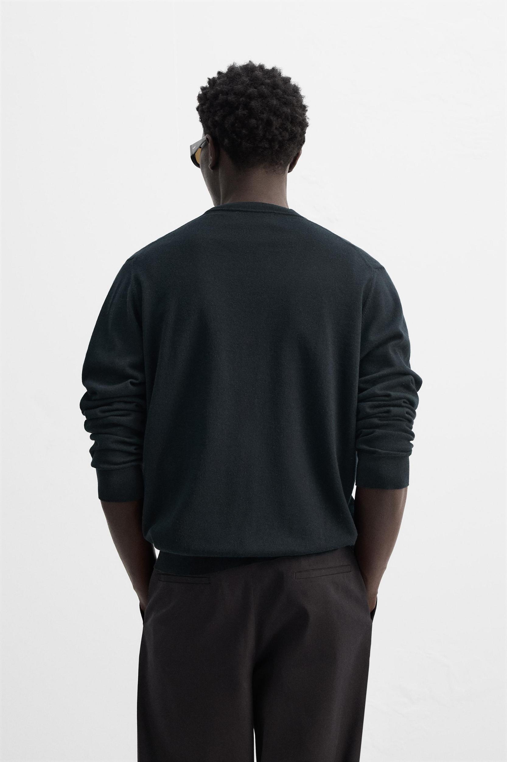 COTTON - WOOL CARDIGAN Product Image