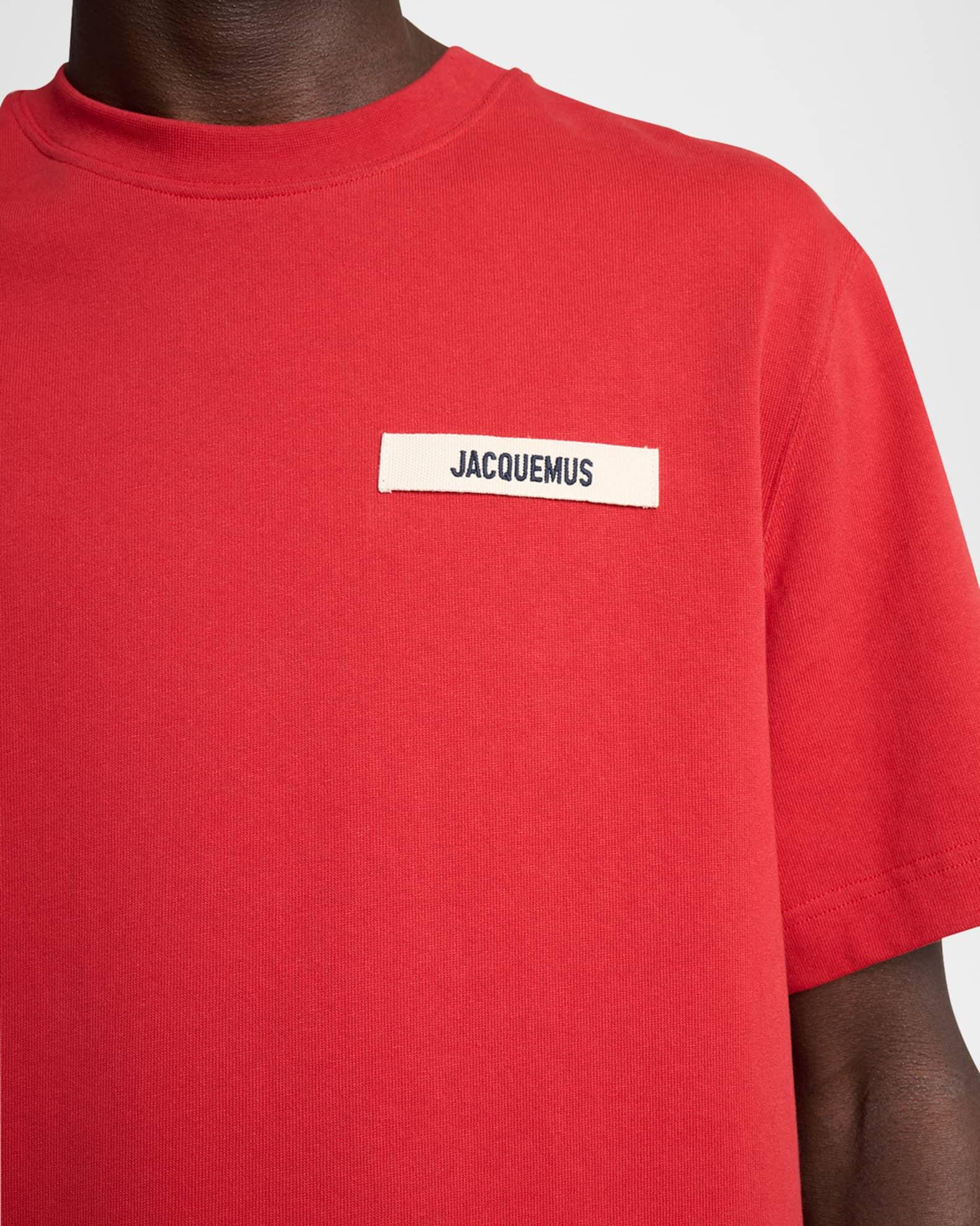 Men's Grosgrain Logo Crewneck T-Shirt Product Image