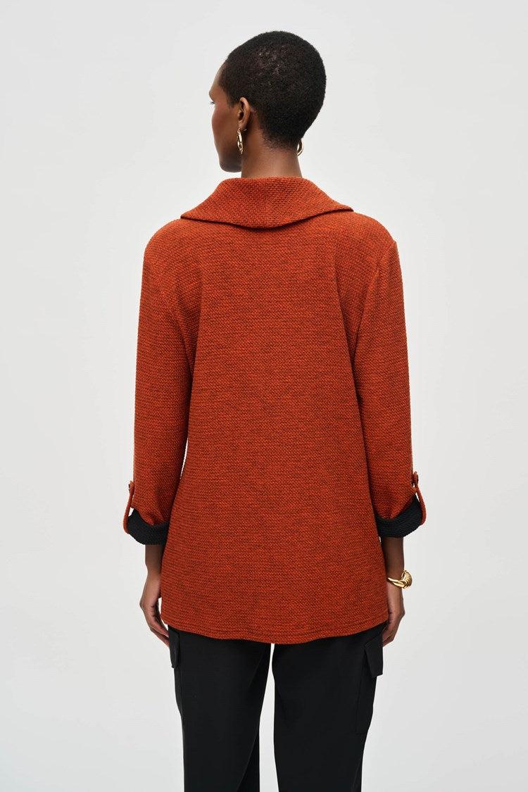 Oversized Marled Cowl Sweater Product Image