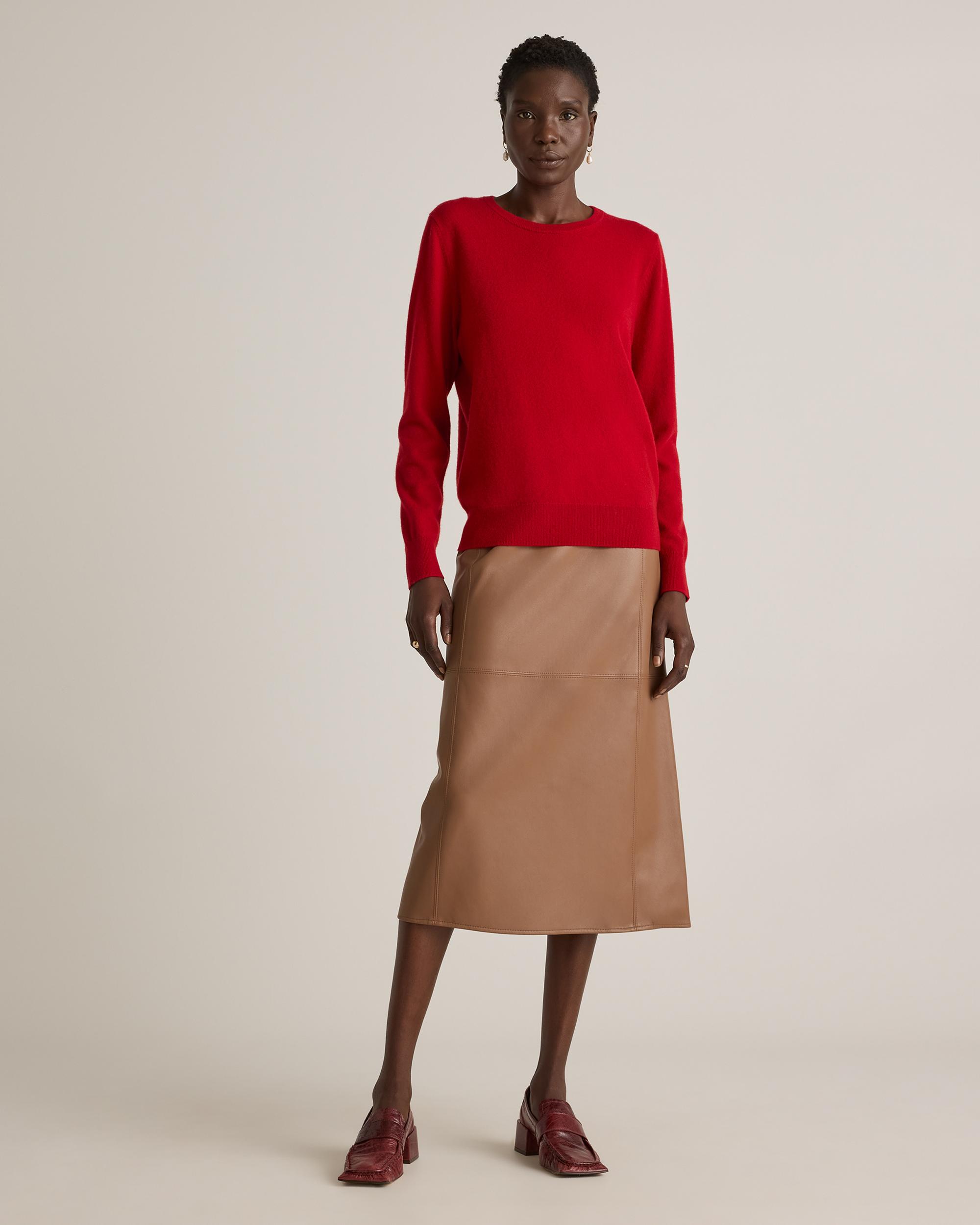 Quince | Women's Mongolian Cashmere Crewneck Sweater Product Image
