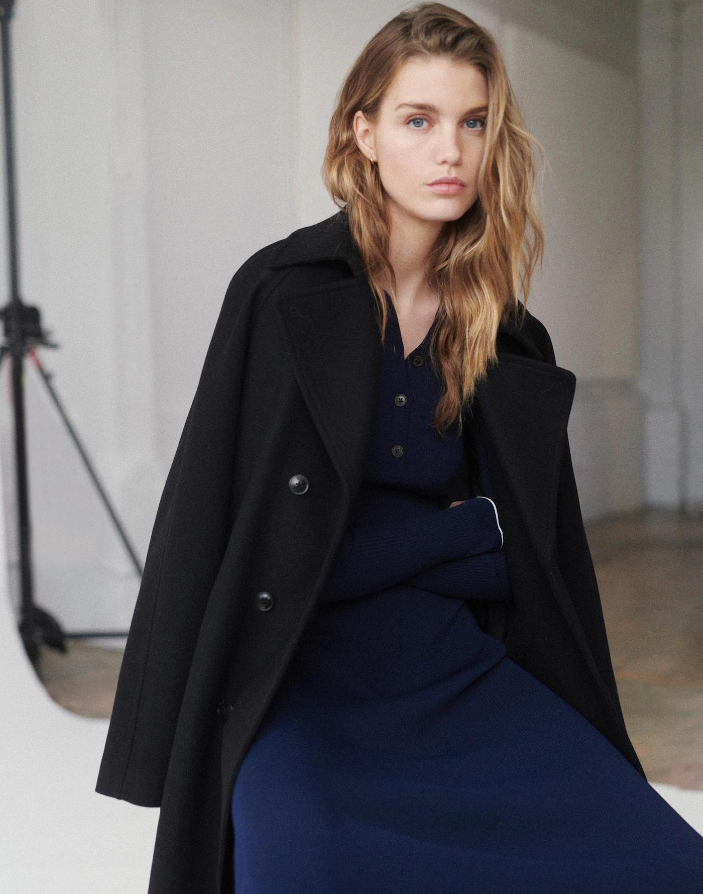 Double-Breasted Trench Coat Product Image