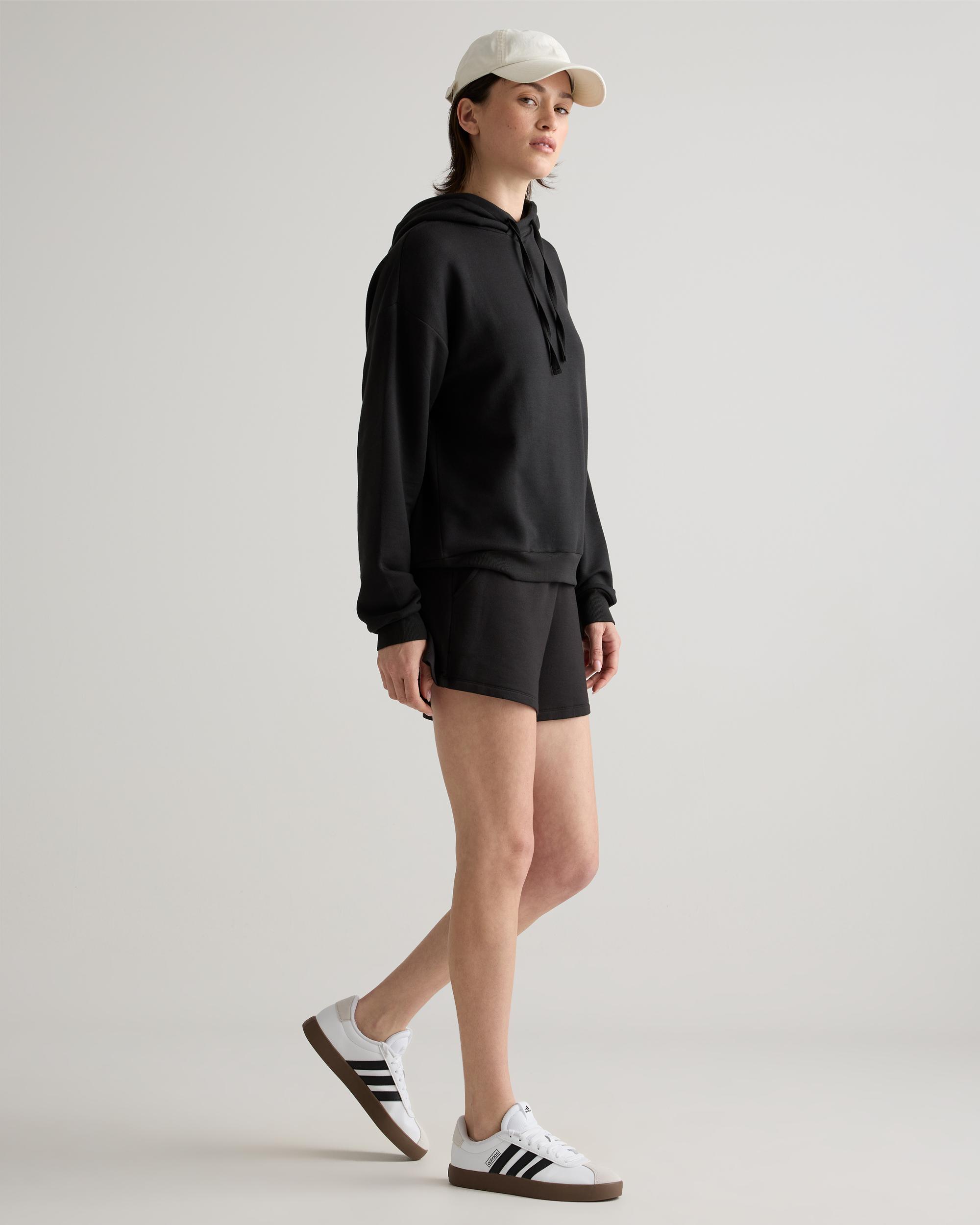 Quince | Women's SuperSoft Fleece Pullover Hoodie Sweatshirt Size XL, Lenzing Modal Product Image