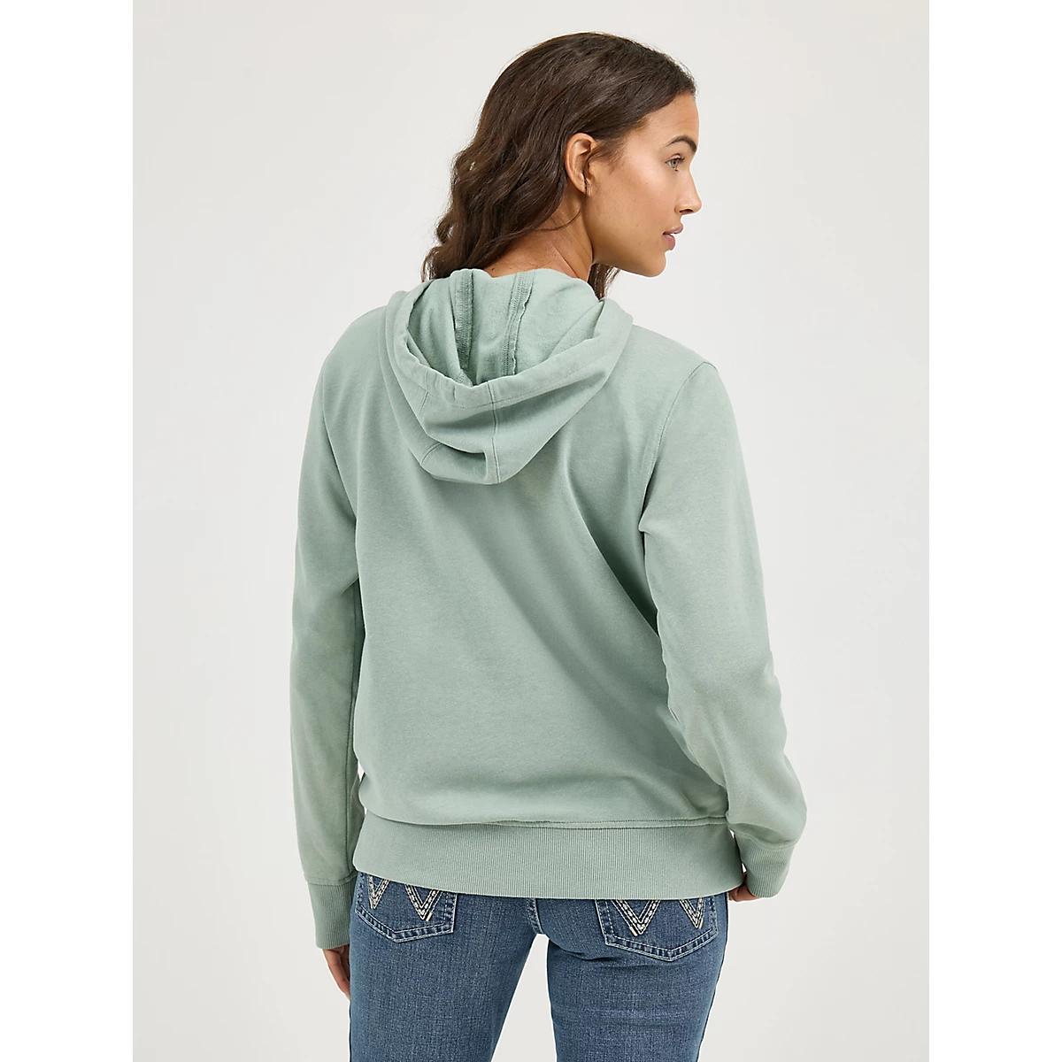 Women's Wrangler Retro® Logo Arm Pullover Hoodie Surf Product Image