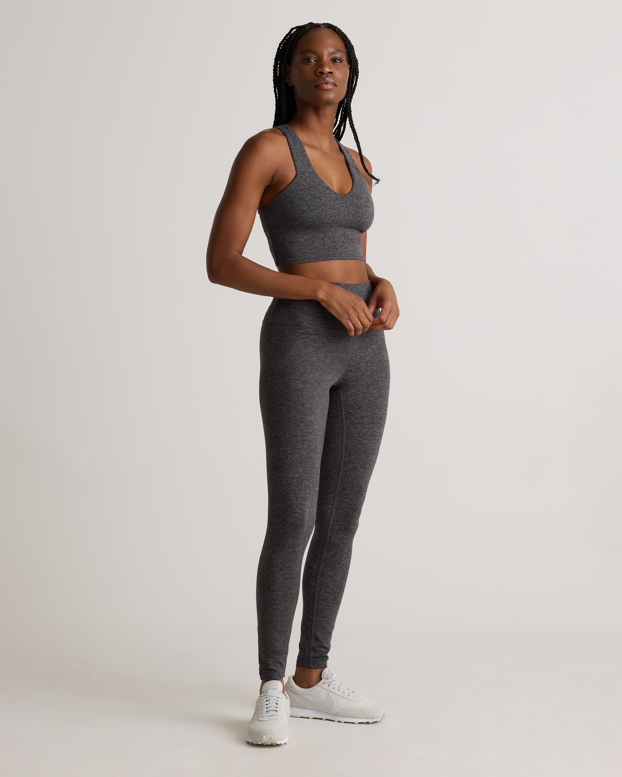 Quince | Women's Super Soft Performance Cropped Tank Top Flowknit Activewear, Recycled Polyester Product Image