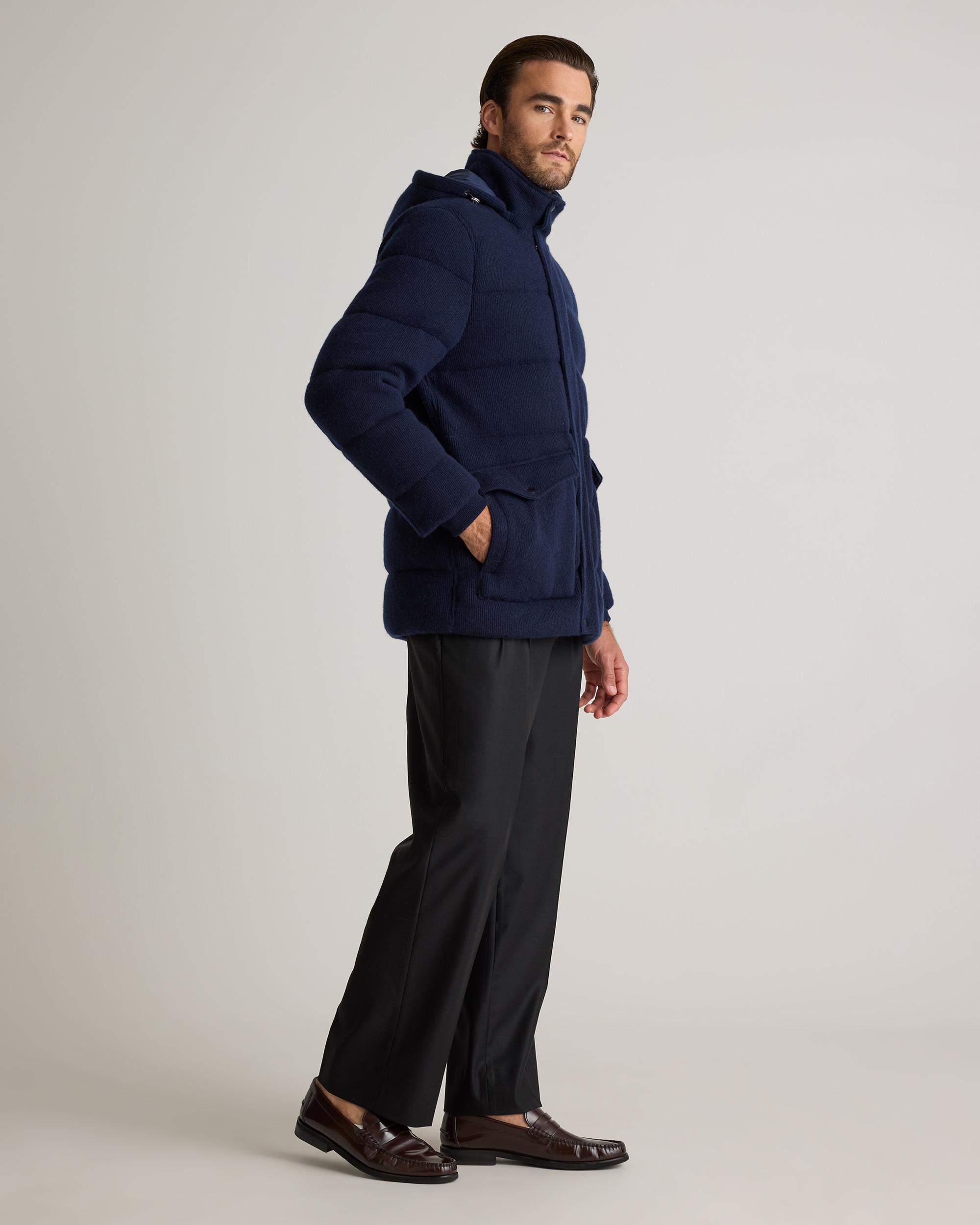 Quince | Men's Mongolian Cashmere Puffer Coat Product Image