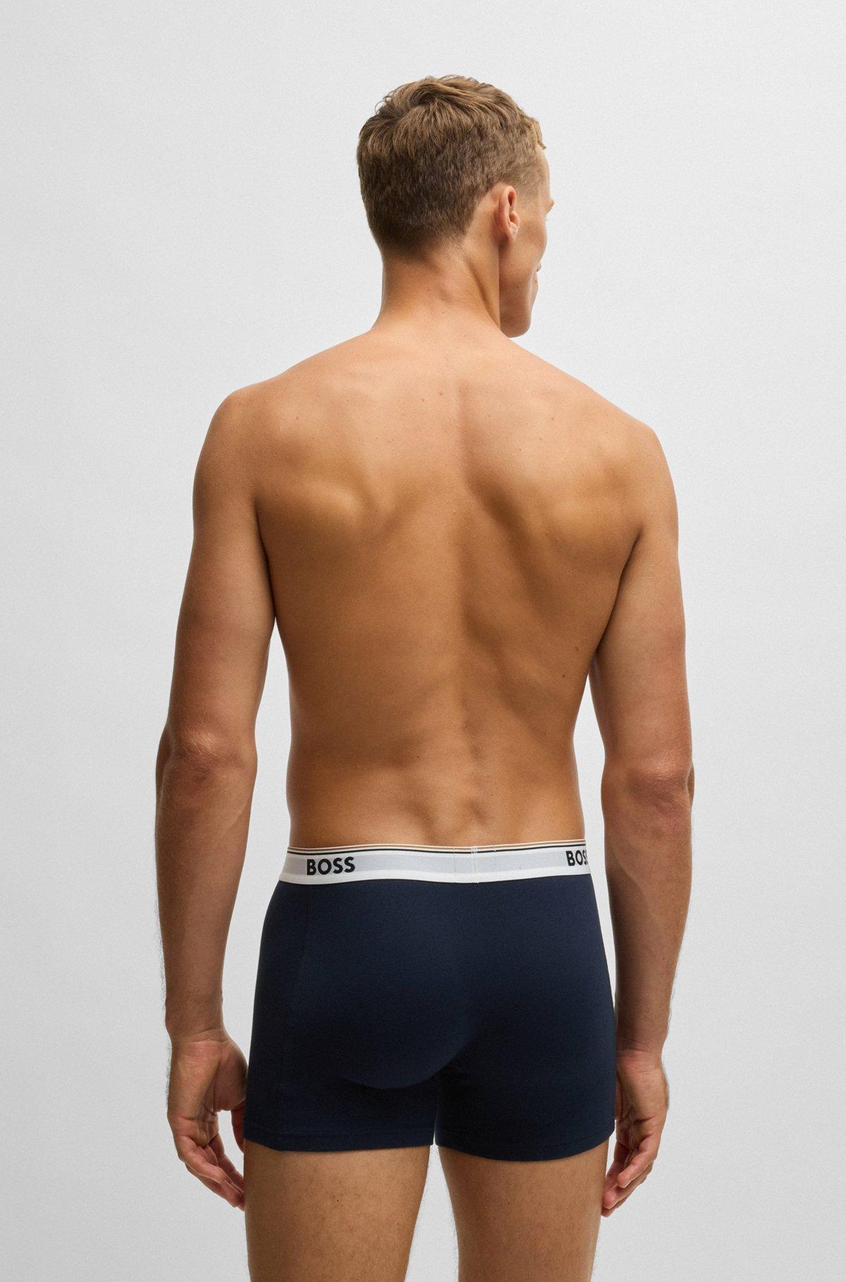 Three-pack of stretch cotton boxer briefs Product Image