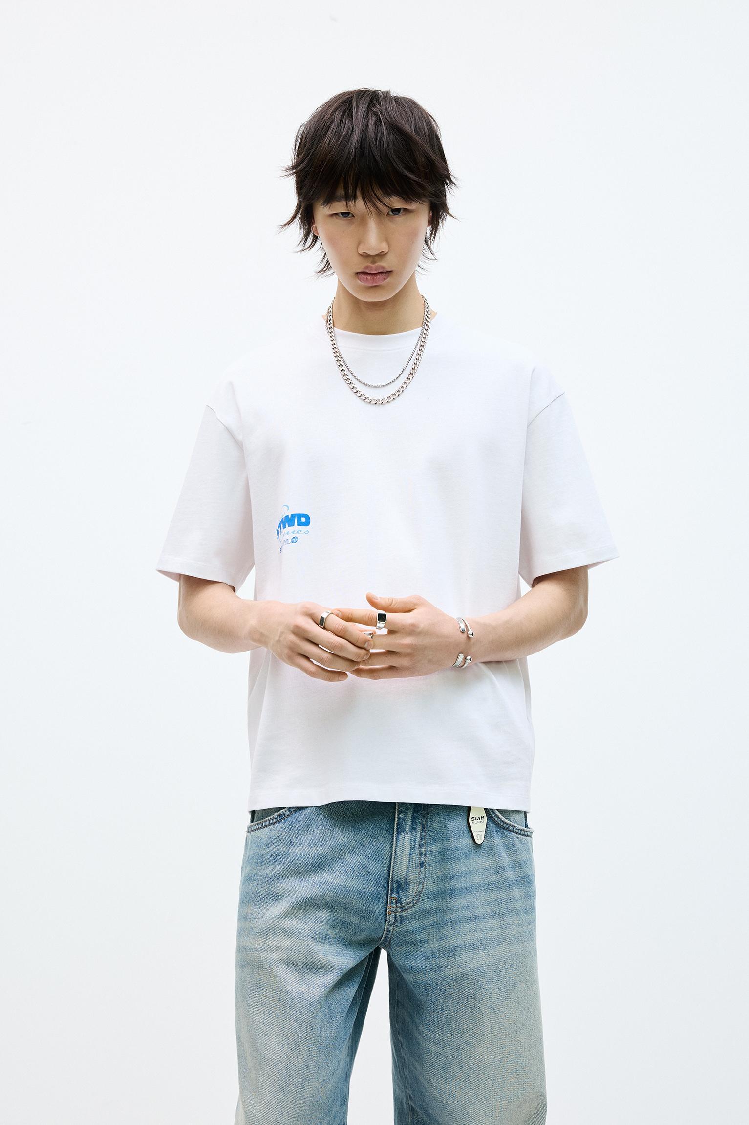 Basic T-shirt with STWD graphic Product Image