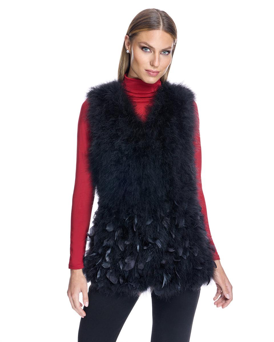 Feather Vest Product Image