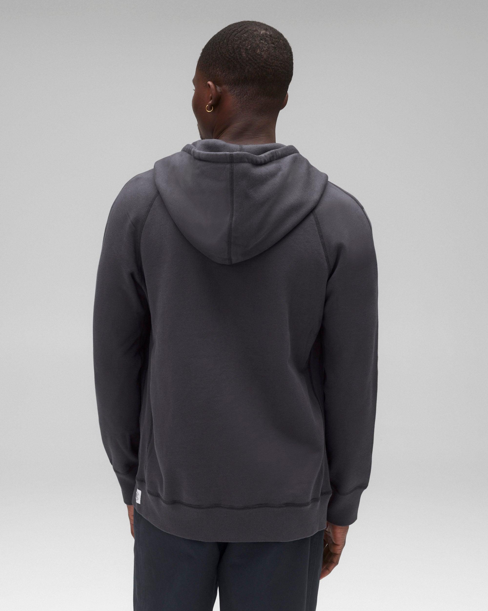 Midweight Terry Slim Zip Hoodie Male Product Image