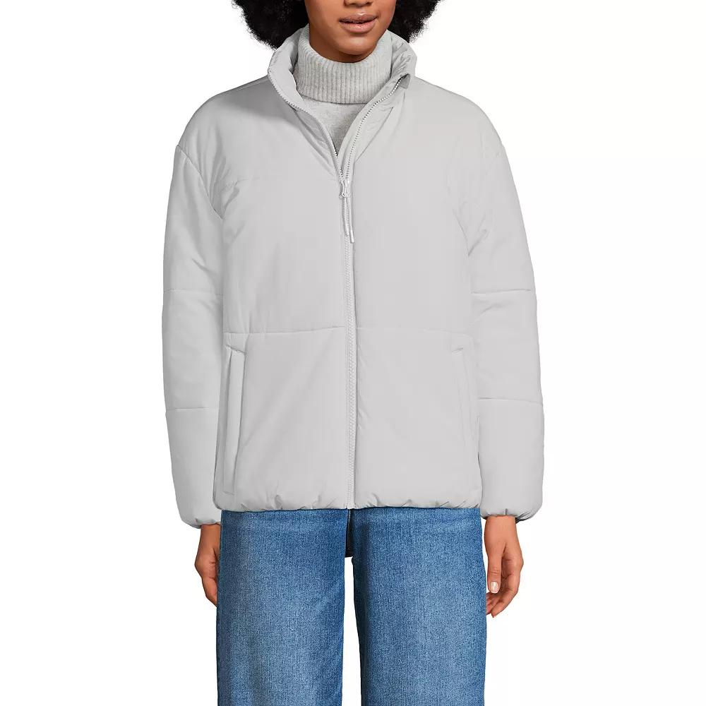 Women's Lands' End Insulated Mockneck Commuter Jacket,  Product Image