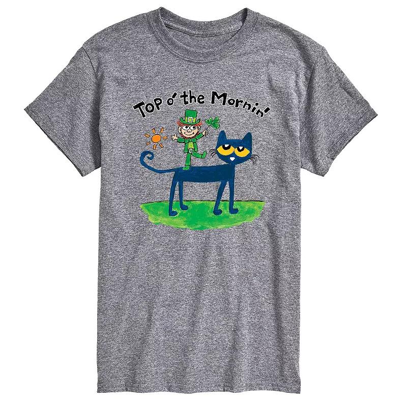 Big & Tall Pete The Cat Top O The Mornin' Tee, Men's,  Product Image