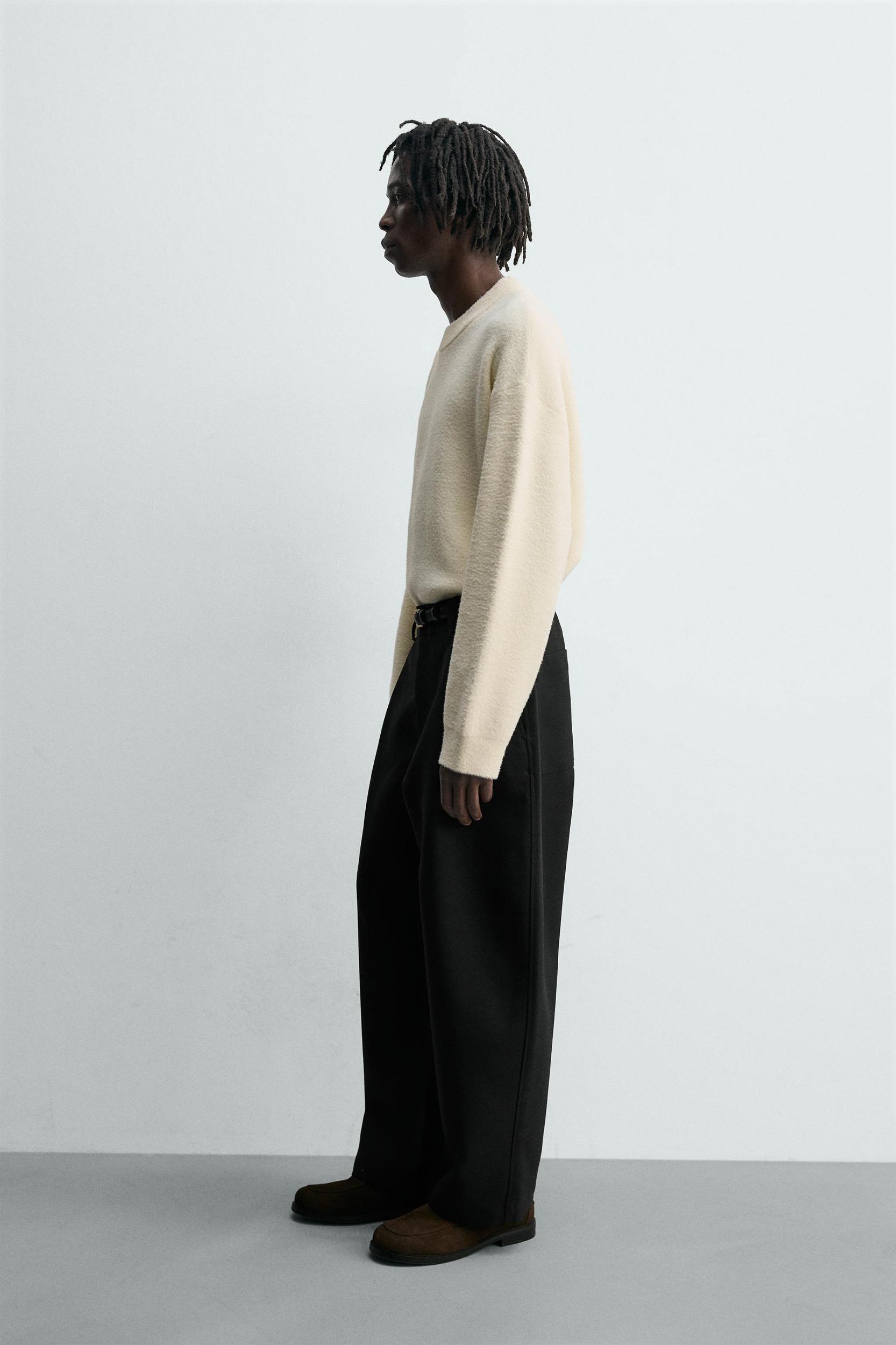 RELAXED FIT TEXTURED JUMPER Product Image