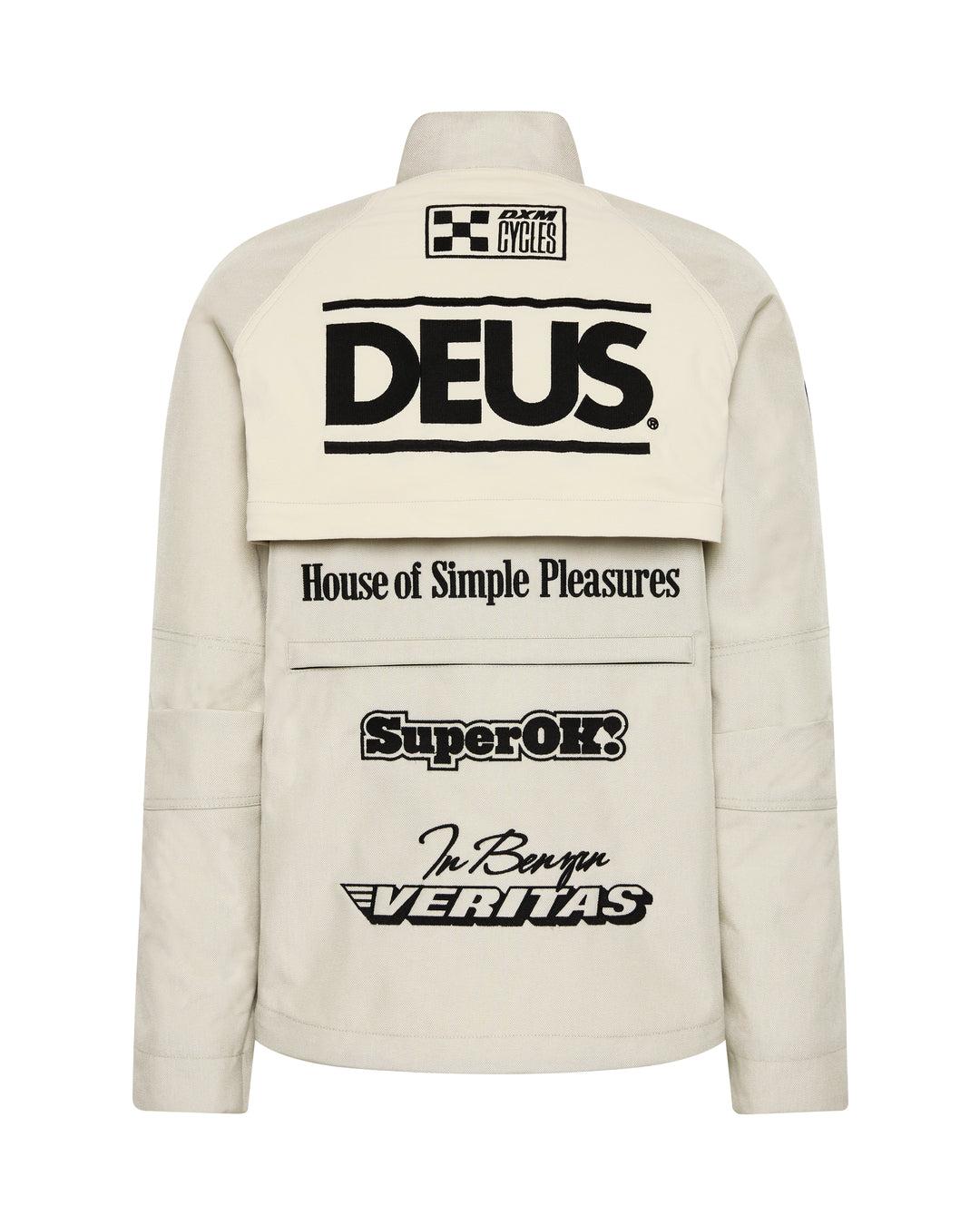 Off Road Cordura Jacket - Dirty White Product Image