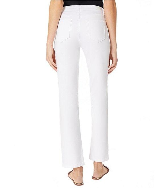 Jones New York Lexington Stretch Denim Straight Leg Jeans Product Image