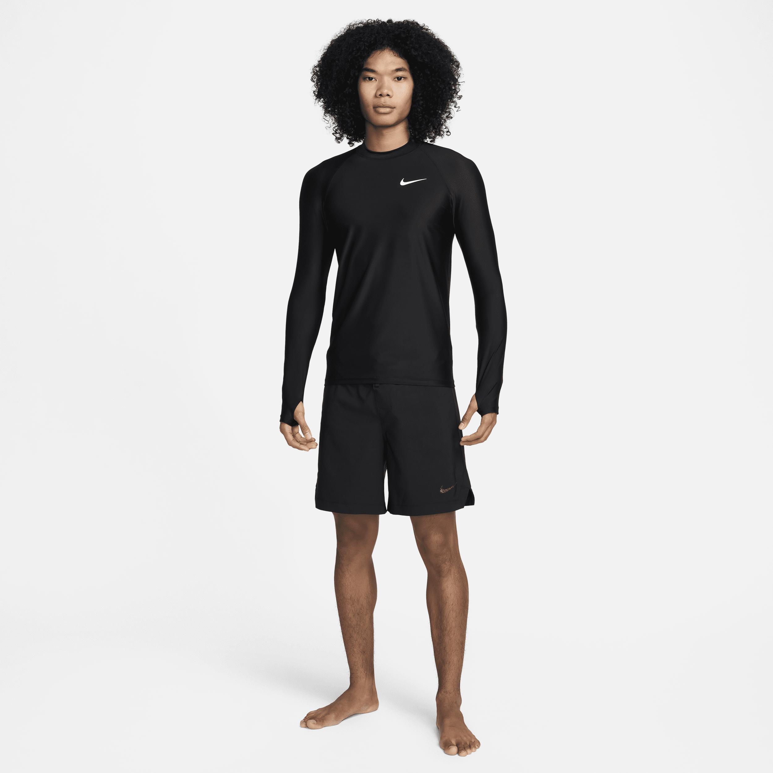 Nike Swim Whitewater Men's Long-Sleeve Rashguard Product Image