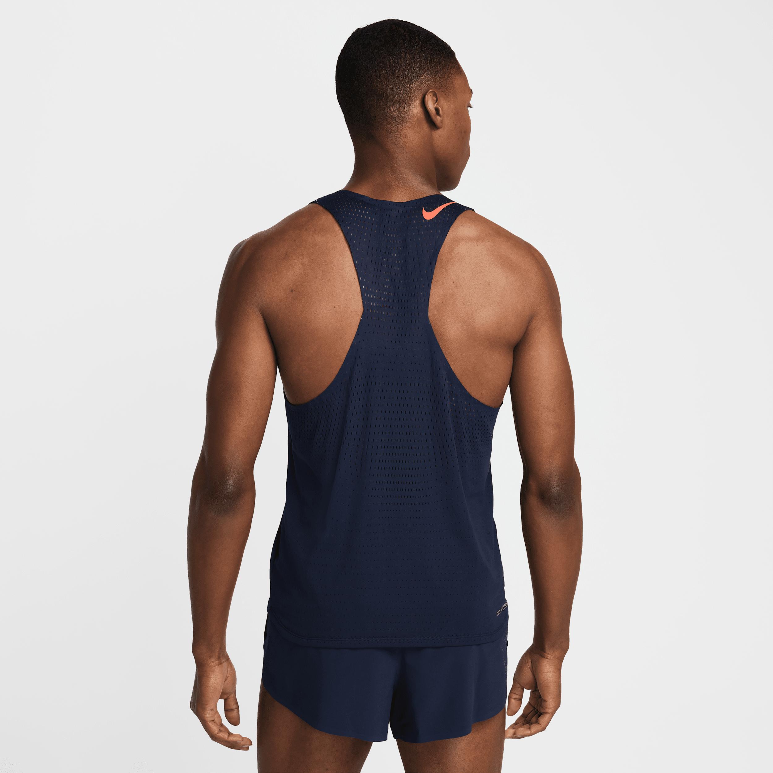 Nike Mens AeroSwift Dri-FIT ADV Running Singlet | FN4231-451 Product Image