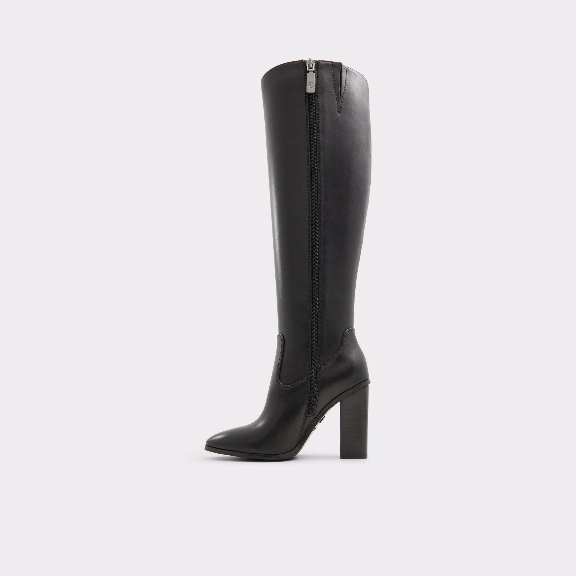 ALDO Glajar - Women's Tall Boot - Black, Size 6 Product Image