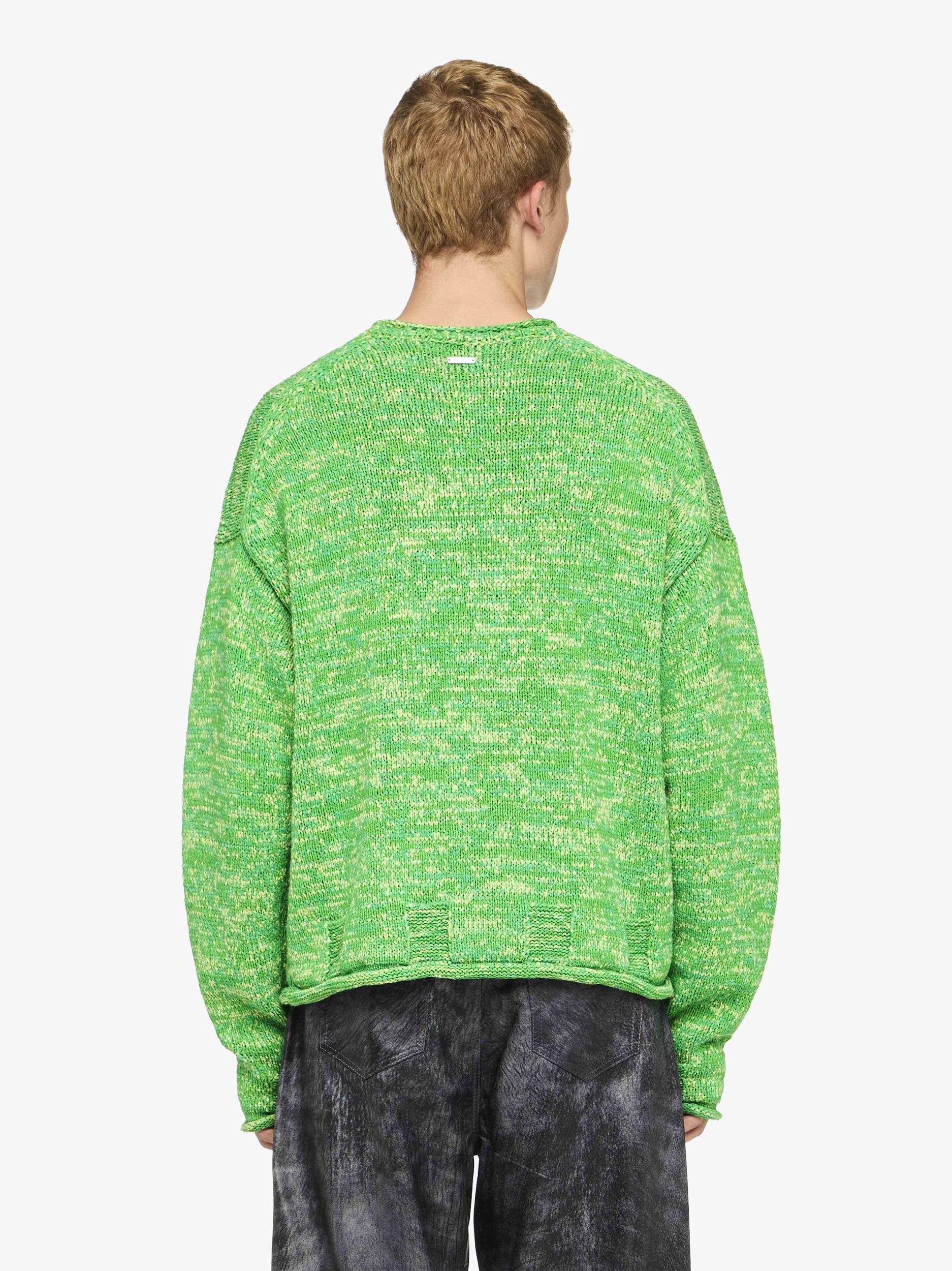 SPACE DYE CREWNECK SWEATER Product Image