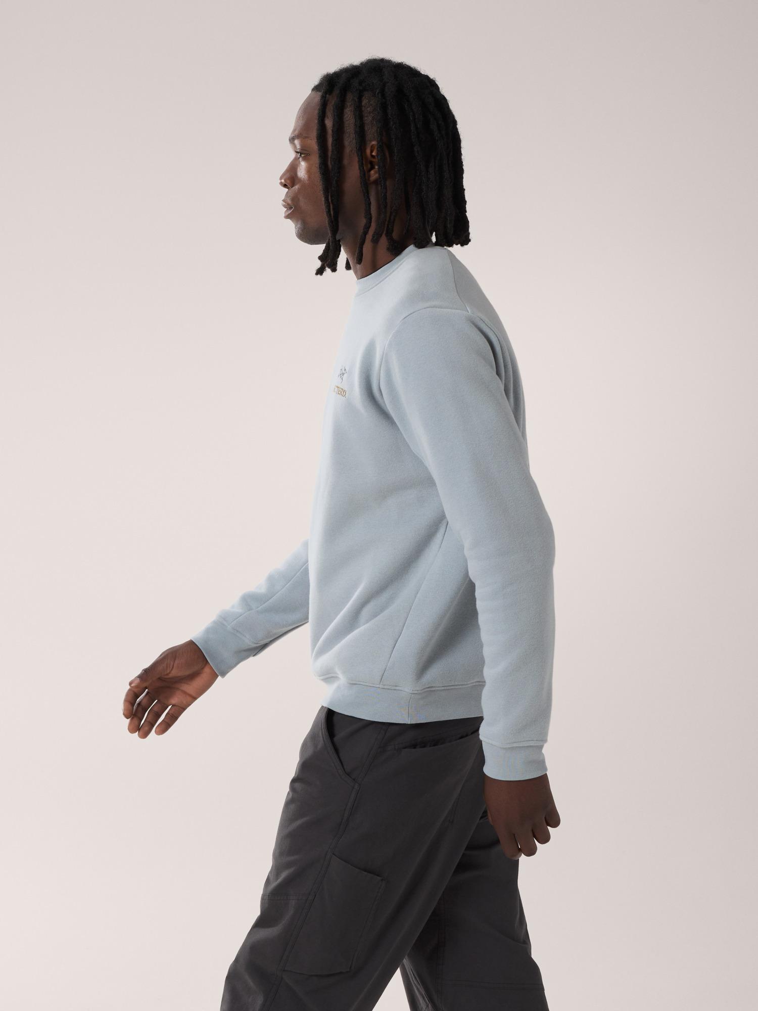 Emblem Fleece Crew Neck Pullover Men's Product Image