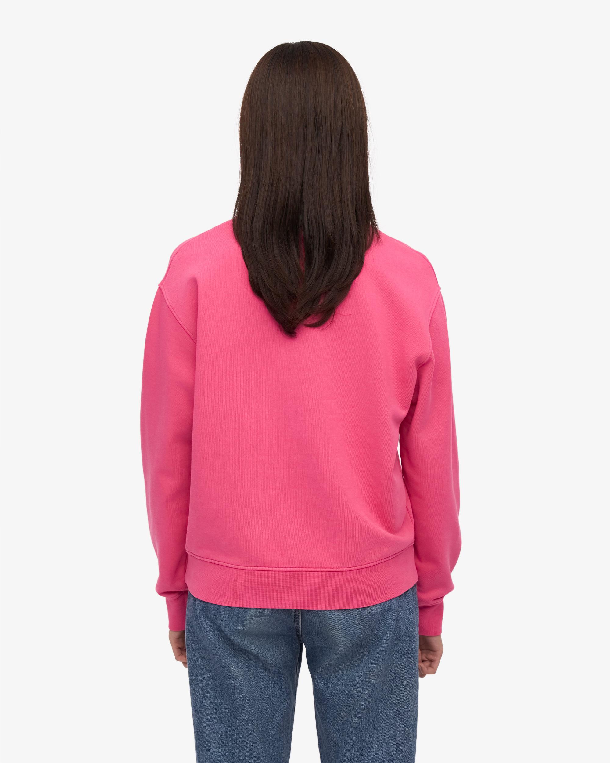Women Classic Organic Crew - Bubblegum Pink Product Image