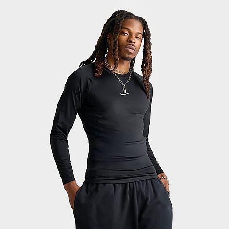 Mens Nike Pro Dri-FIT Tight Long-Sleeve Fitness Top | FB7919-010 Product Image