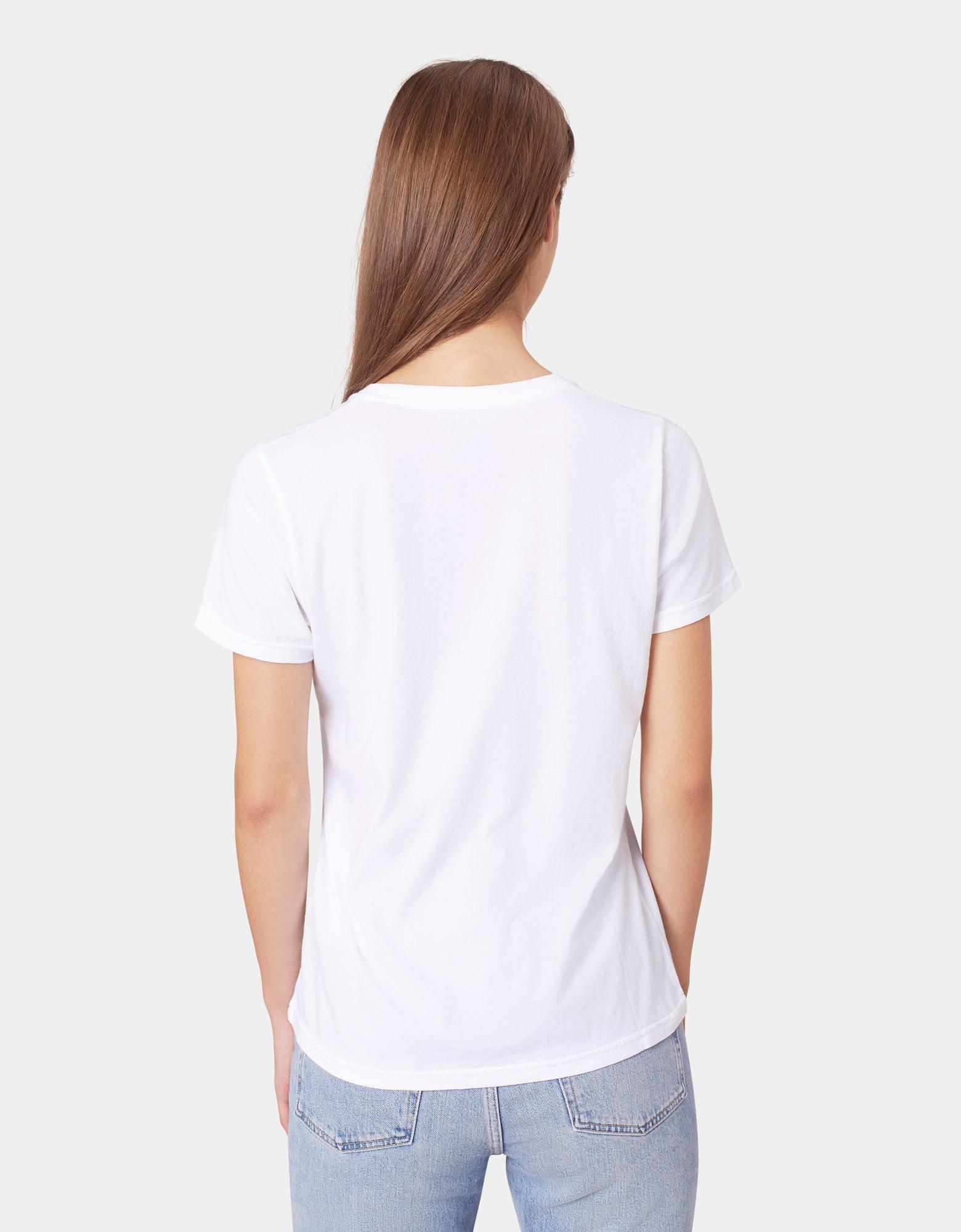 Women Light Organic Tee - Petrol Blue Product Image
