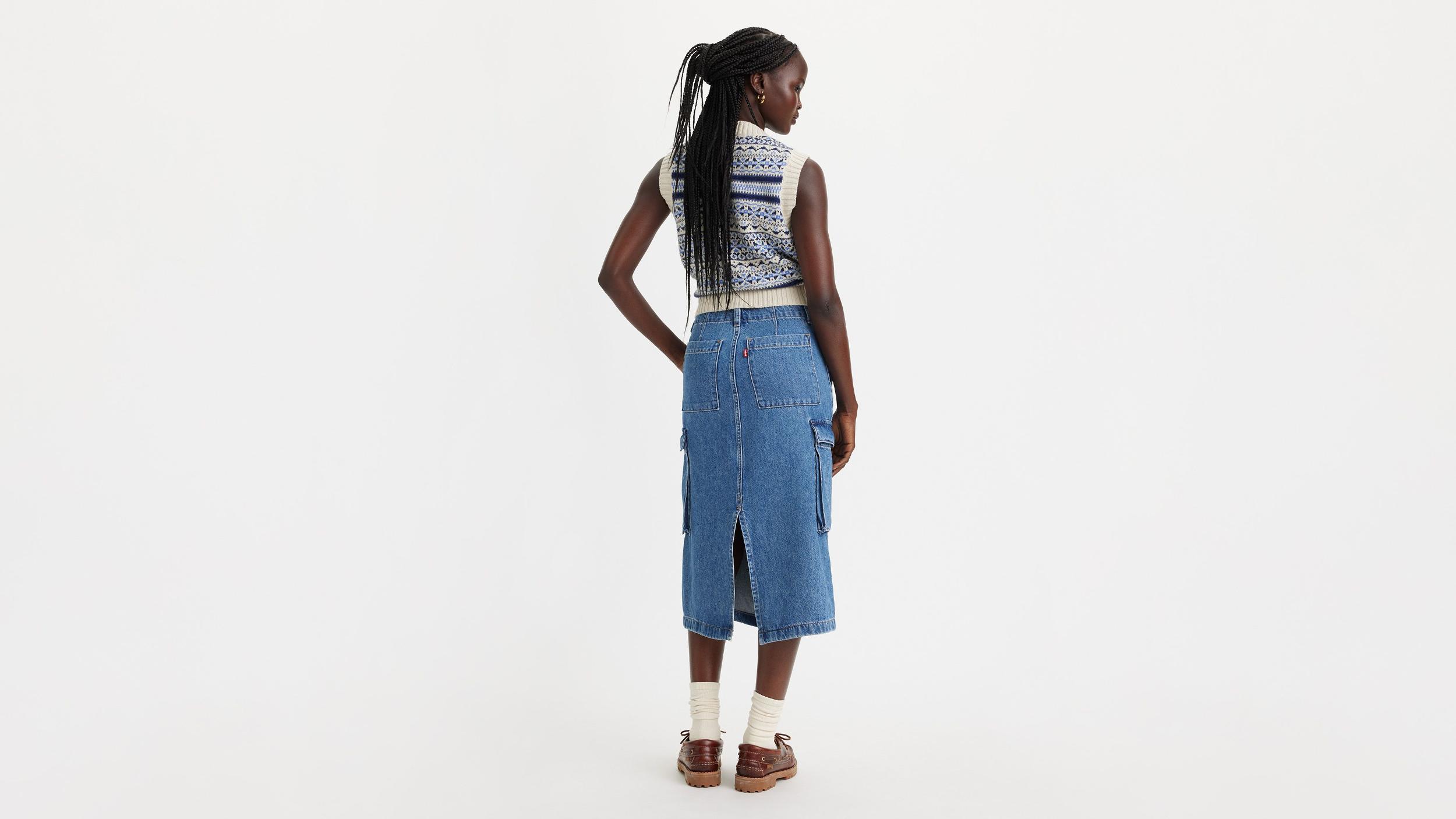 Cargo Midi Skirt Product Image
