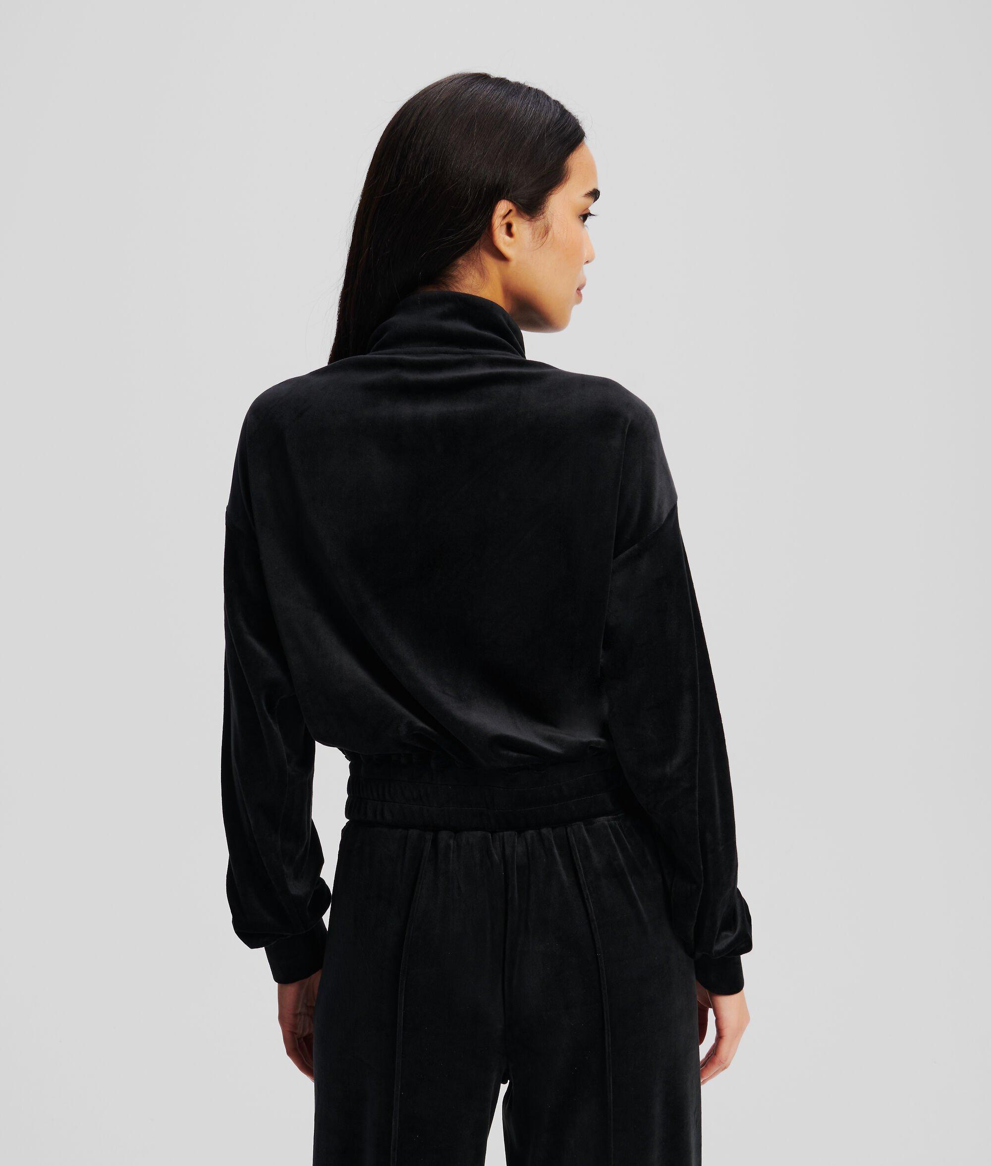 HOTEL KARL VELOUR ZIP-UP SWEATSHIRT Product Image