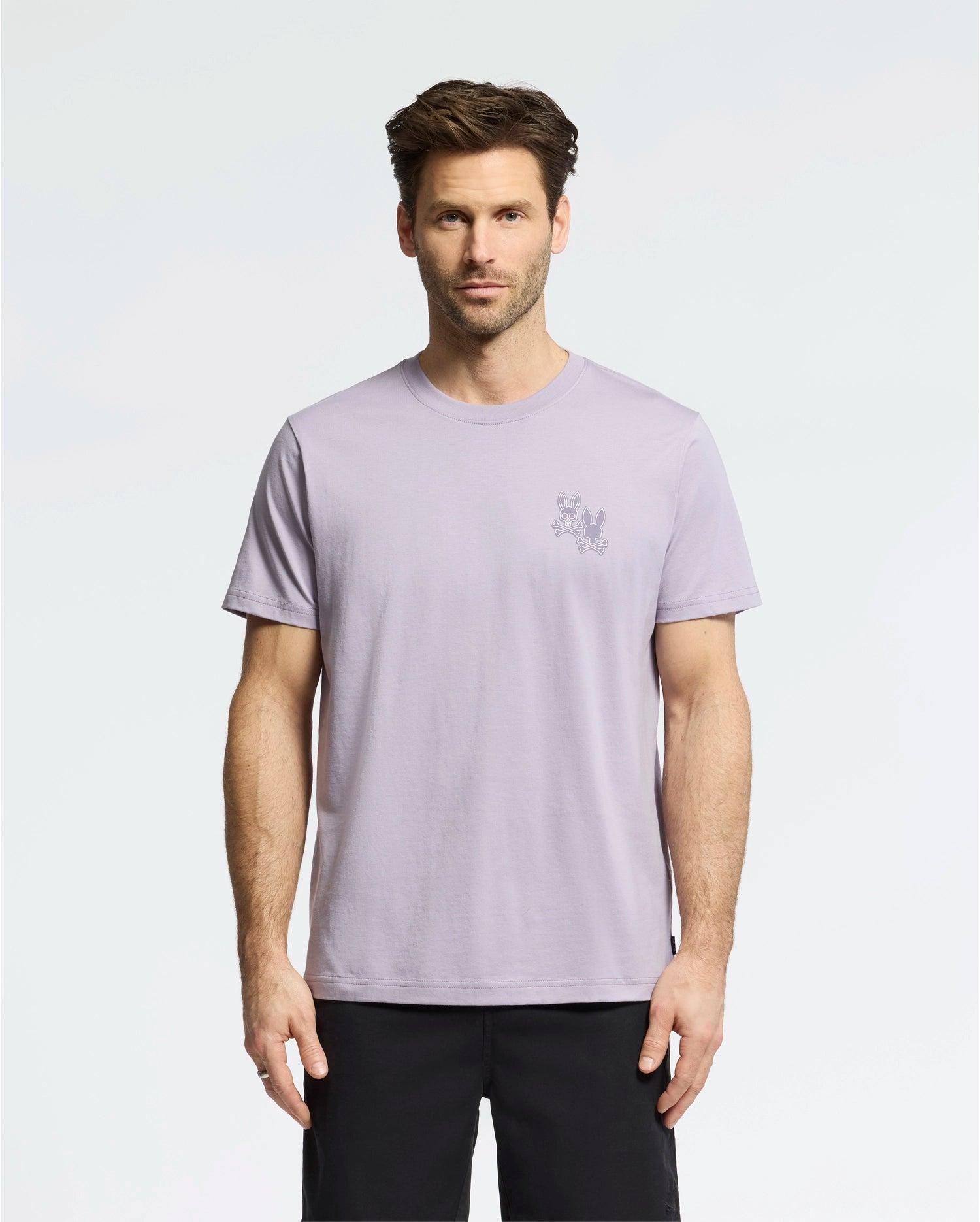 MENS ELLIOT FRONT BACK GRAPHIC TEE - B6U605F200 Male Product Image