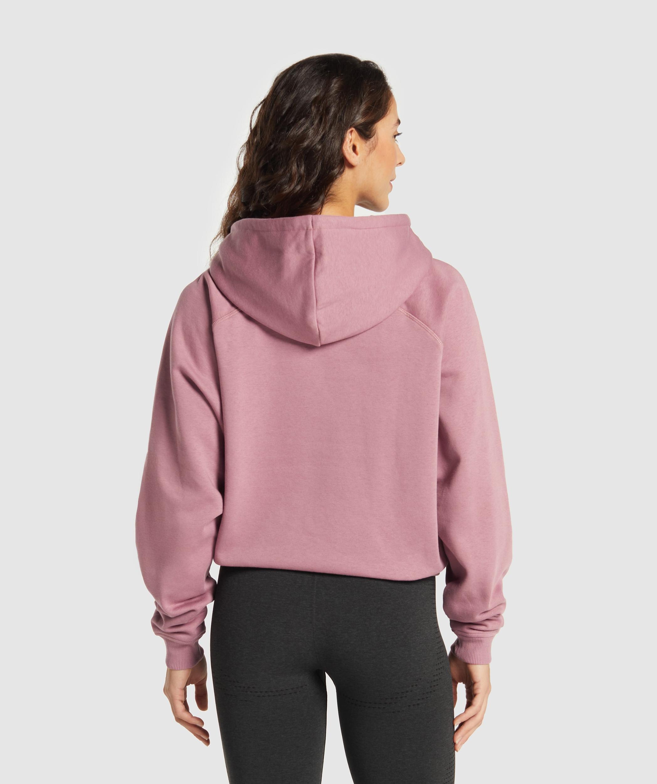 Gymshark Training Oversized Fleece Hoodie - Calm Pink Female Product Image