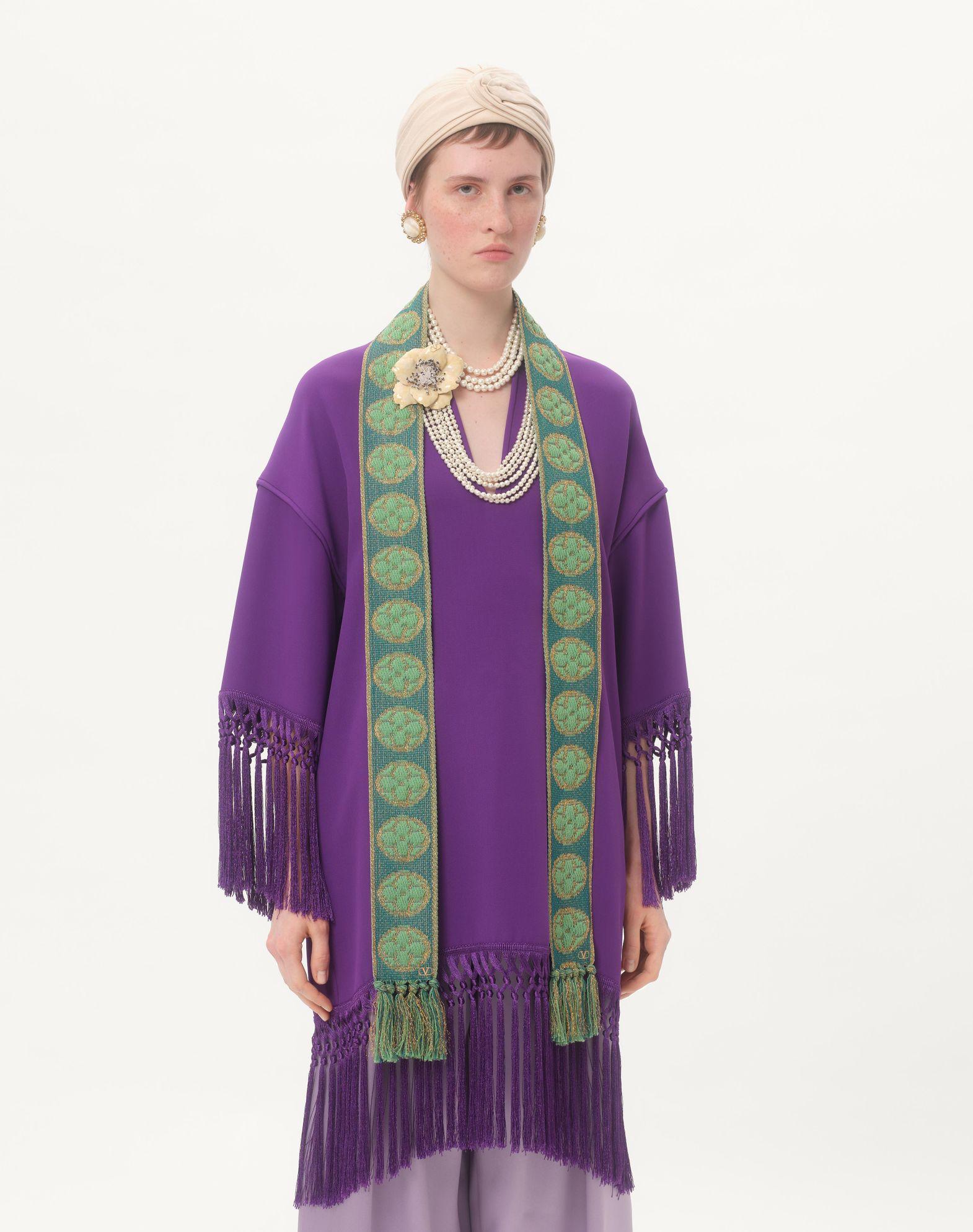 Antibes Scarf In Cotton And Metallic Fiber Product Image