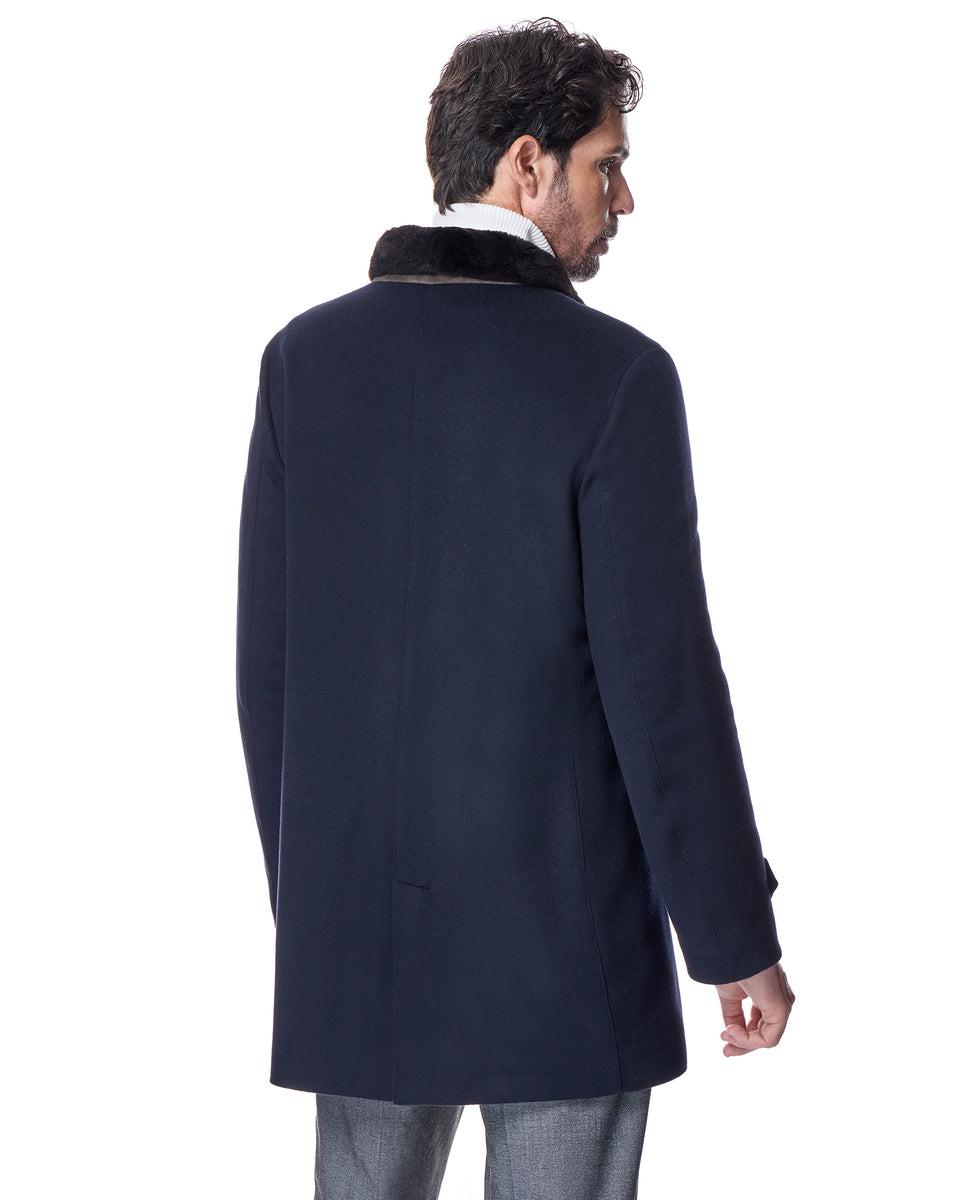 Men's Cashmere Jacket with Nutria Lining Product Image
