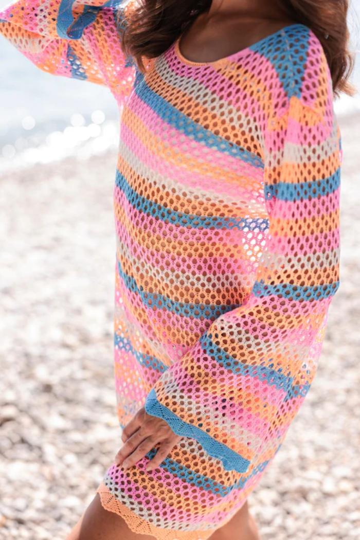 Stripe Miami Coverup Product Image