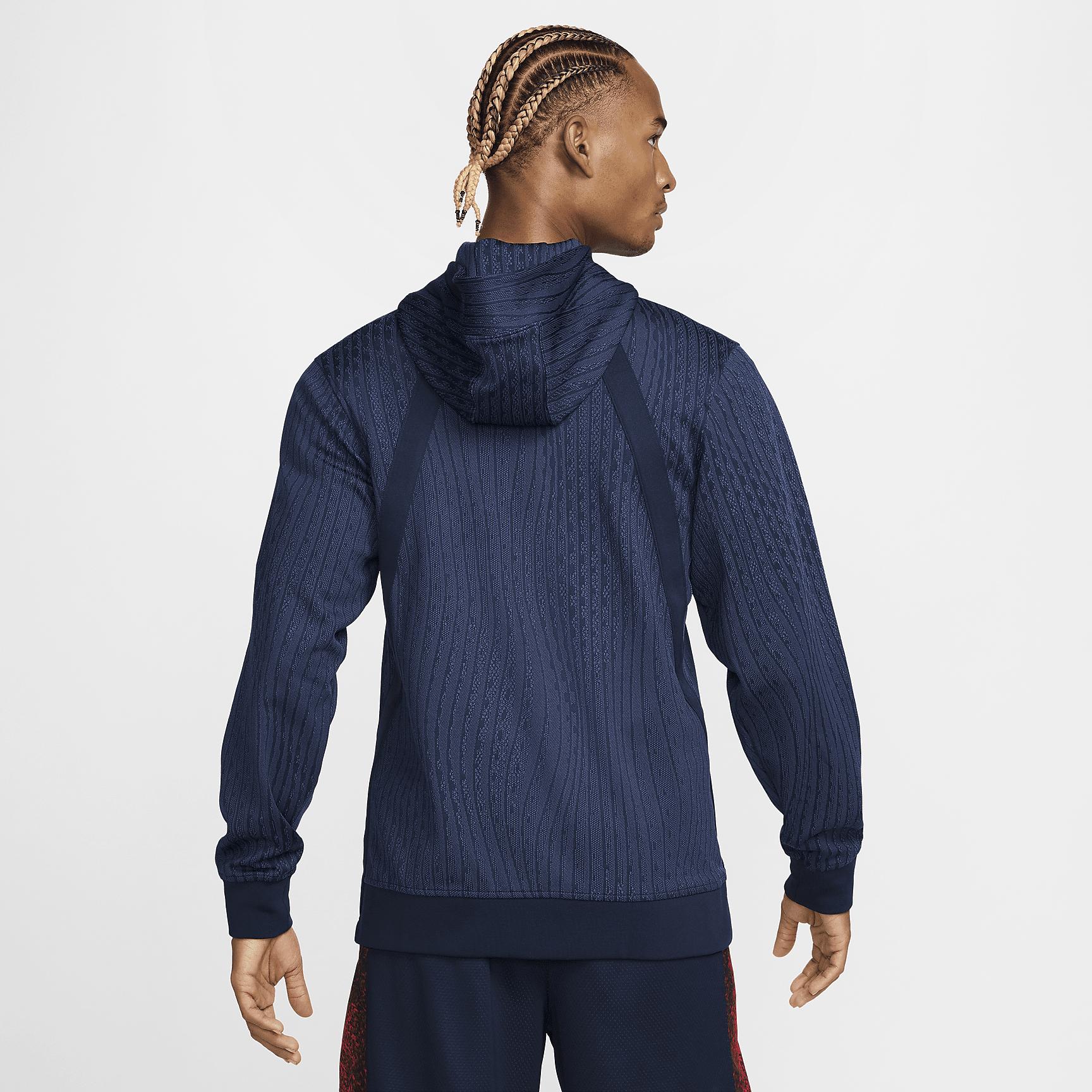 USA Nike Men's Dri-FIT ADV Basketball Game Jacket Product Image