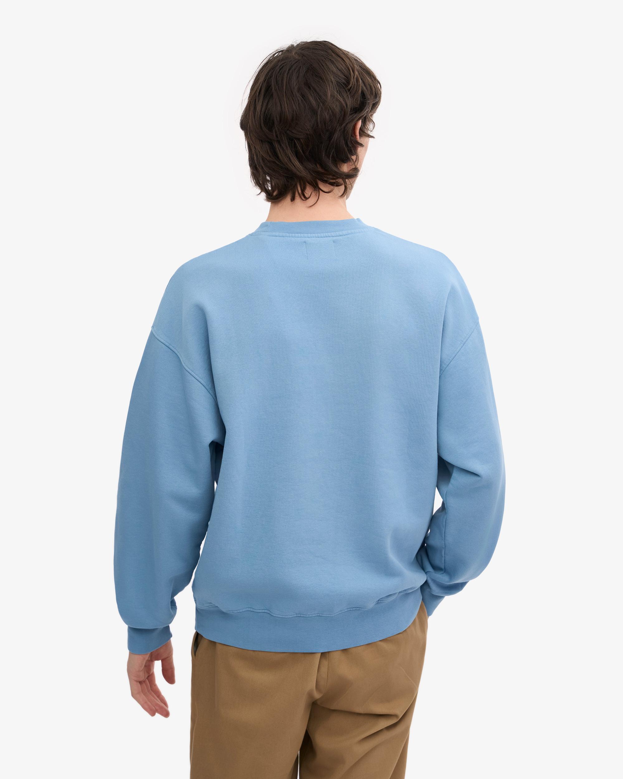 Organic Oversized Crew - Seaside Blue Product Image