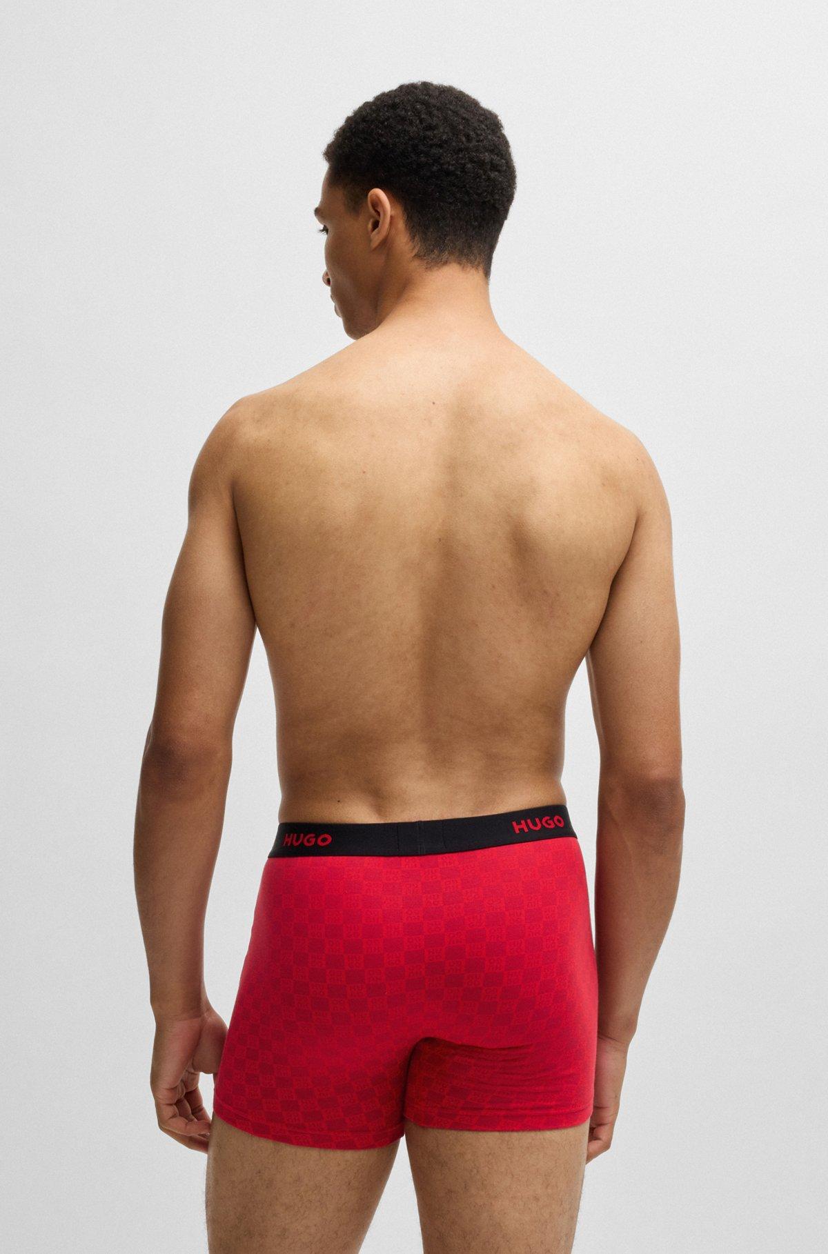Three-pack of stretch-cotton boxer briefs Product Image