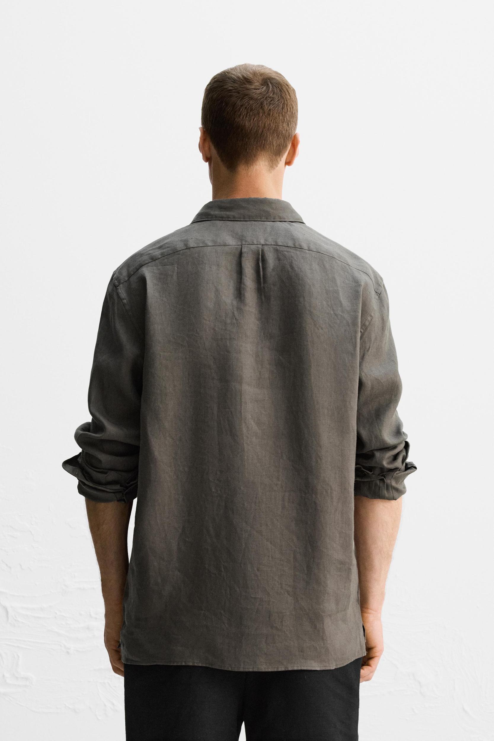 100% LINEN POLO SHIRT LIMITED EDITION Product Image