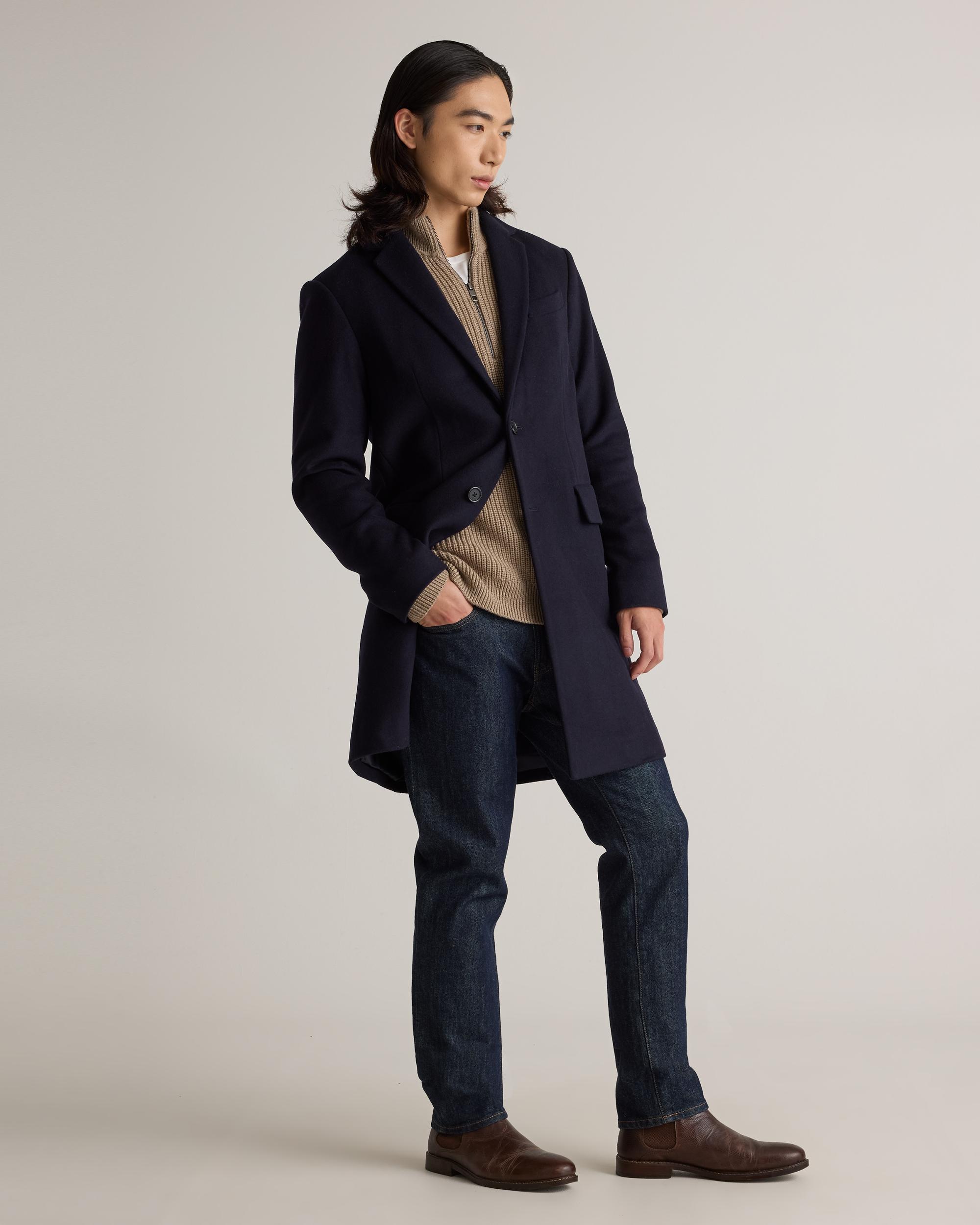 Quince | Men's Italian Wool Overcoat Wool/Nylon Product Image