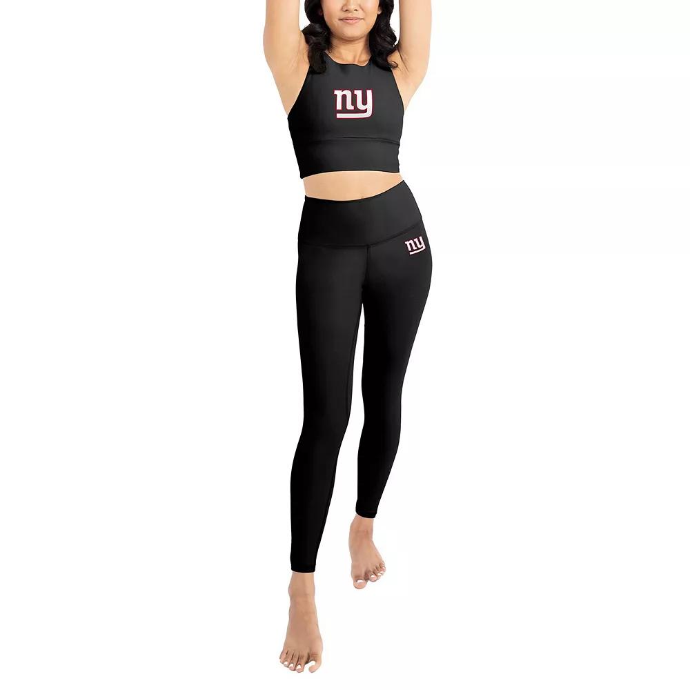 Women's Navy Buffalo Bills Leggings & Midi Bra Set,  Product Image