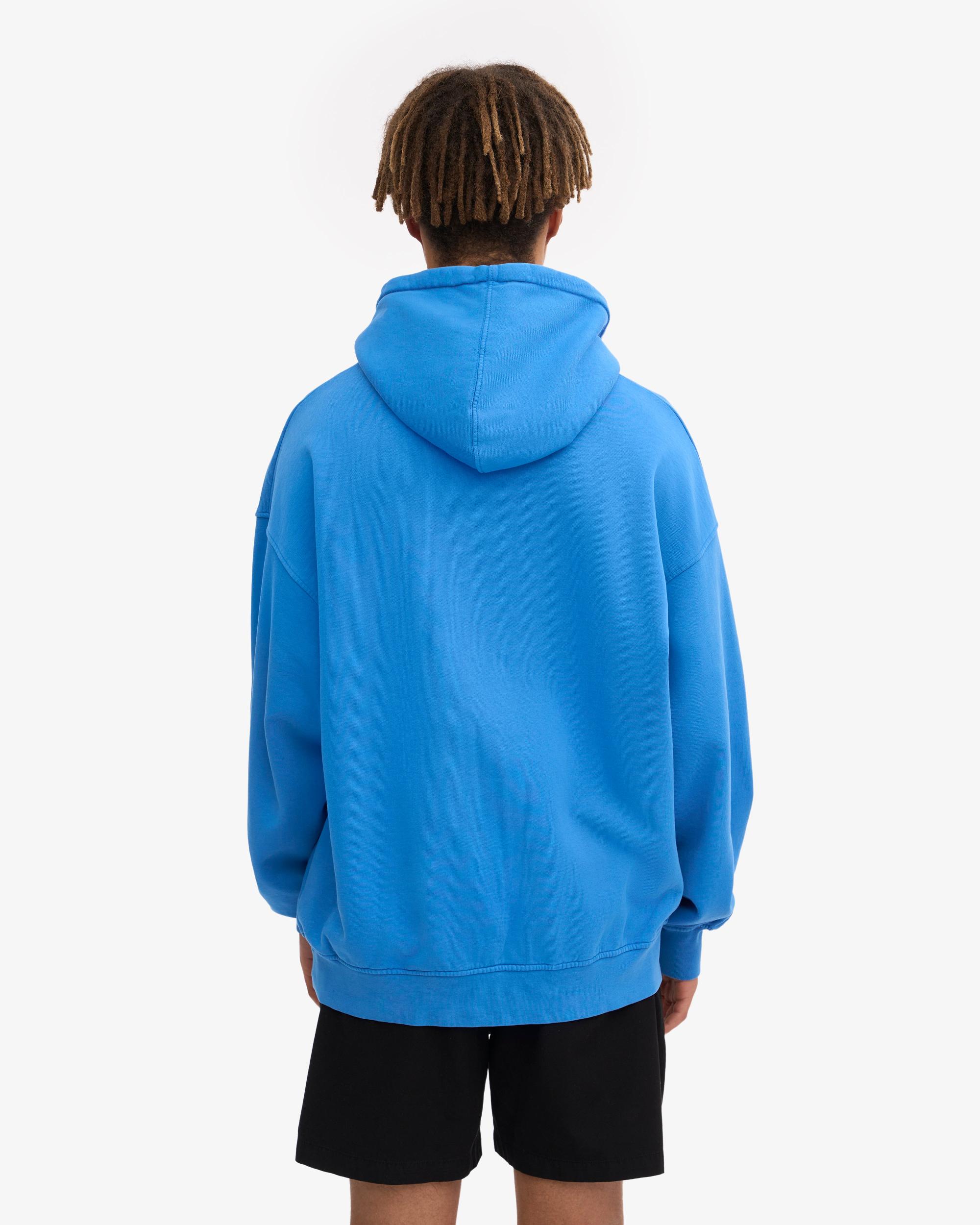 Organic Oversized Hood - Pacific Blue Product Image