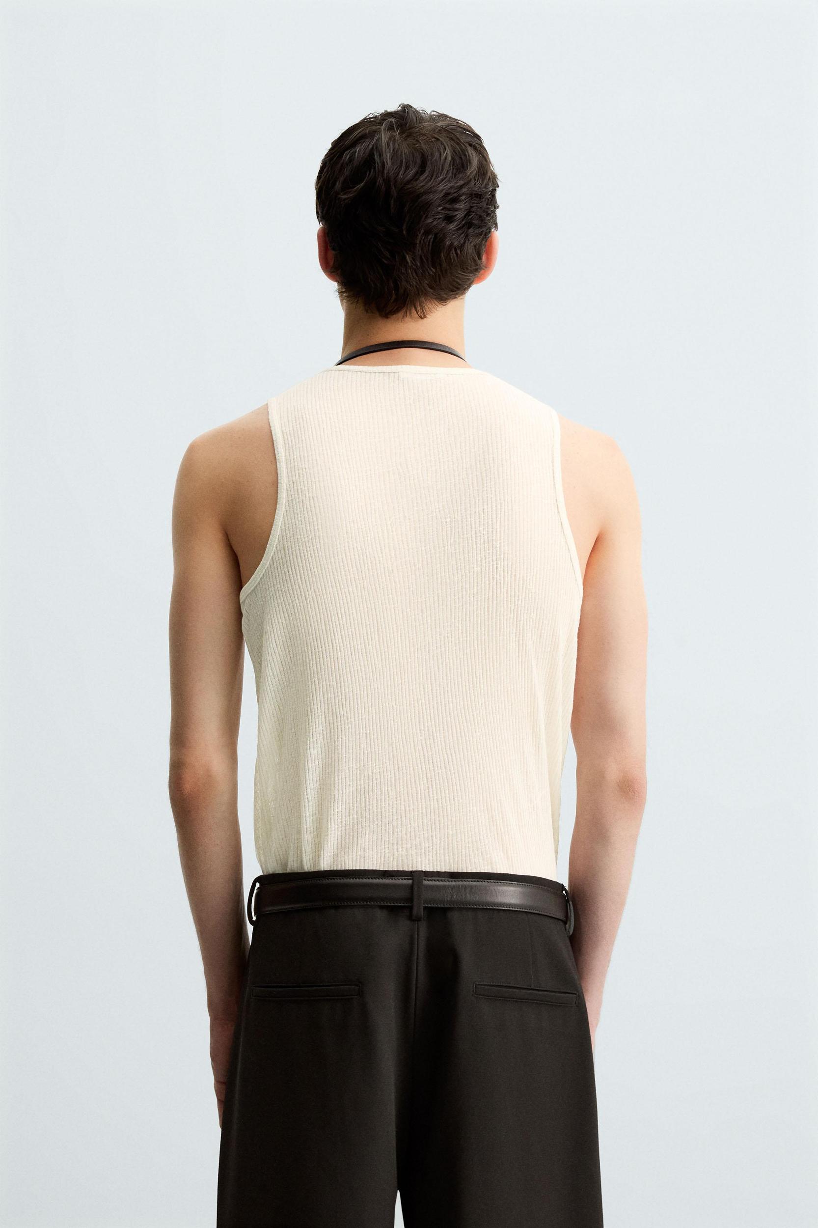 SEMI-SHEER TANK TOP Product Image