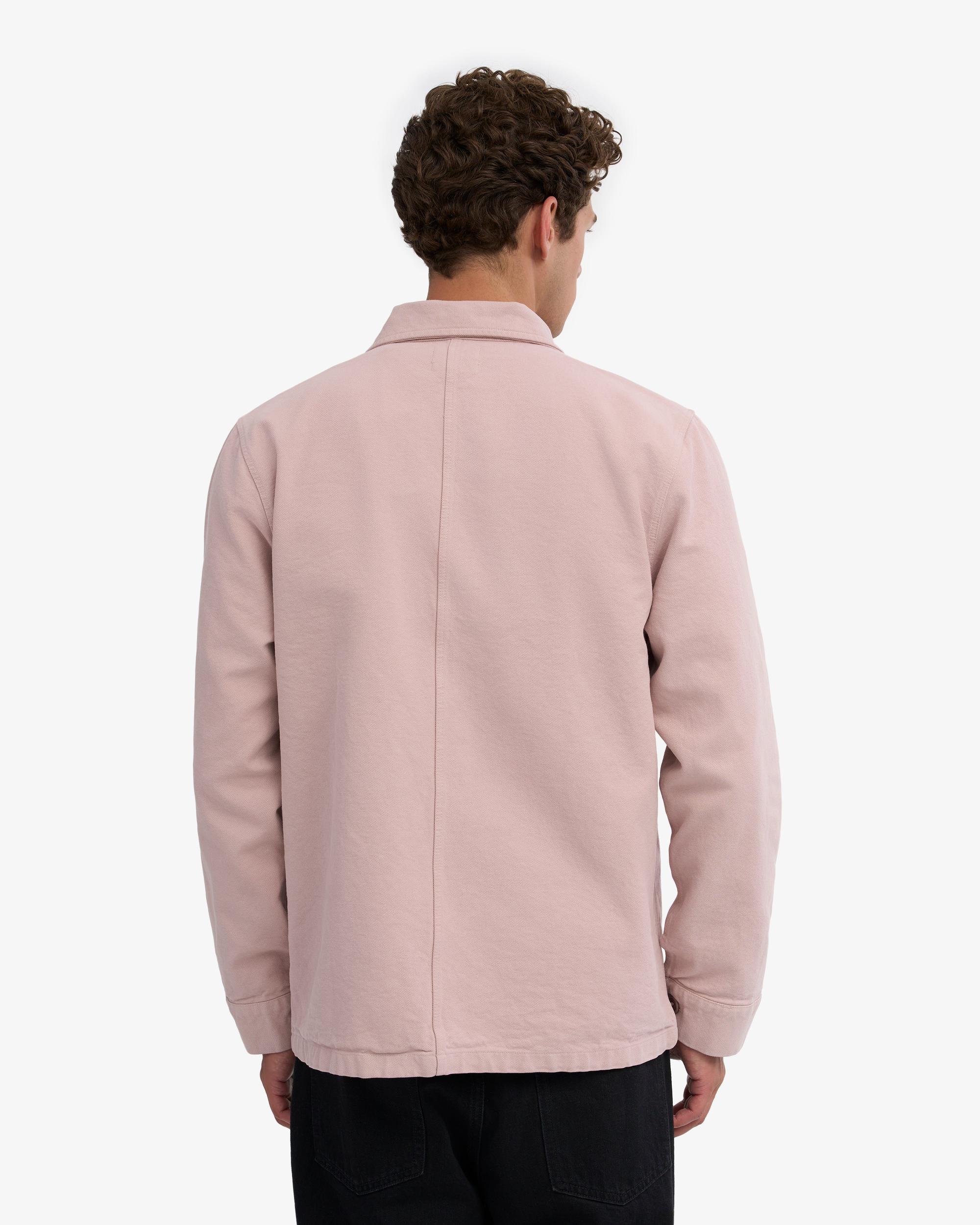 Organic Workwear Jacket - Faded Pink Product Image