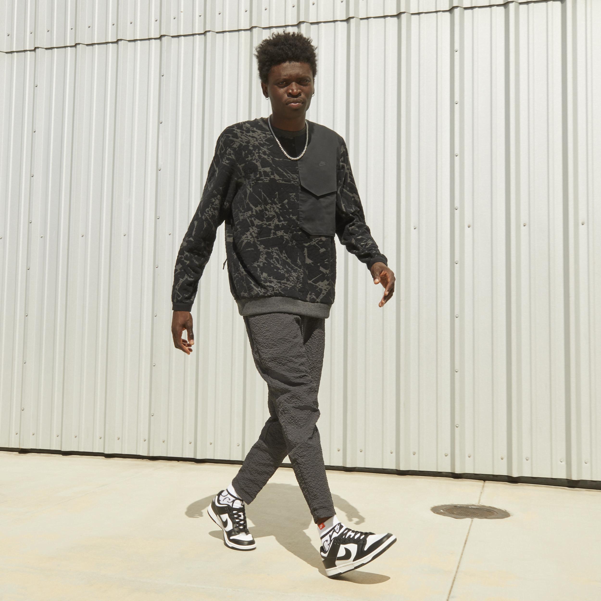 Nike Mens Nike Dunk Low Retro - Mens Shoes White/Black/White Product Image