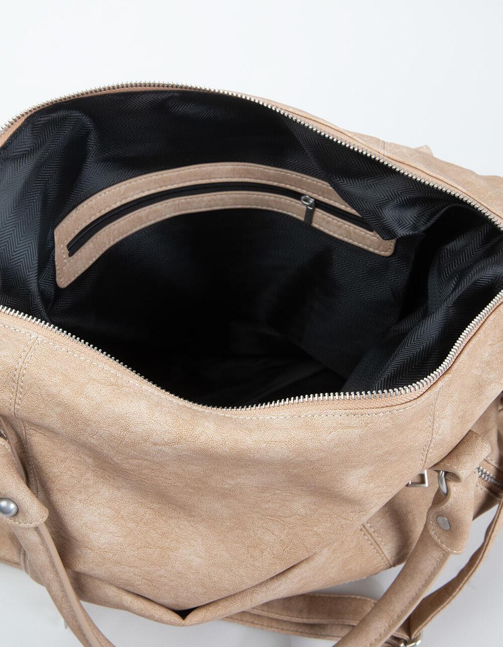 Large Slouchy Shoulder Bag - STRAW Product Image