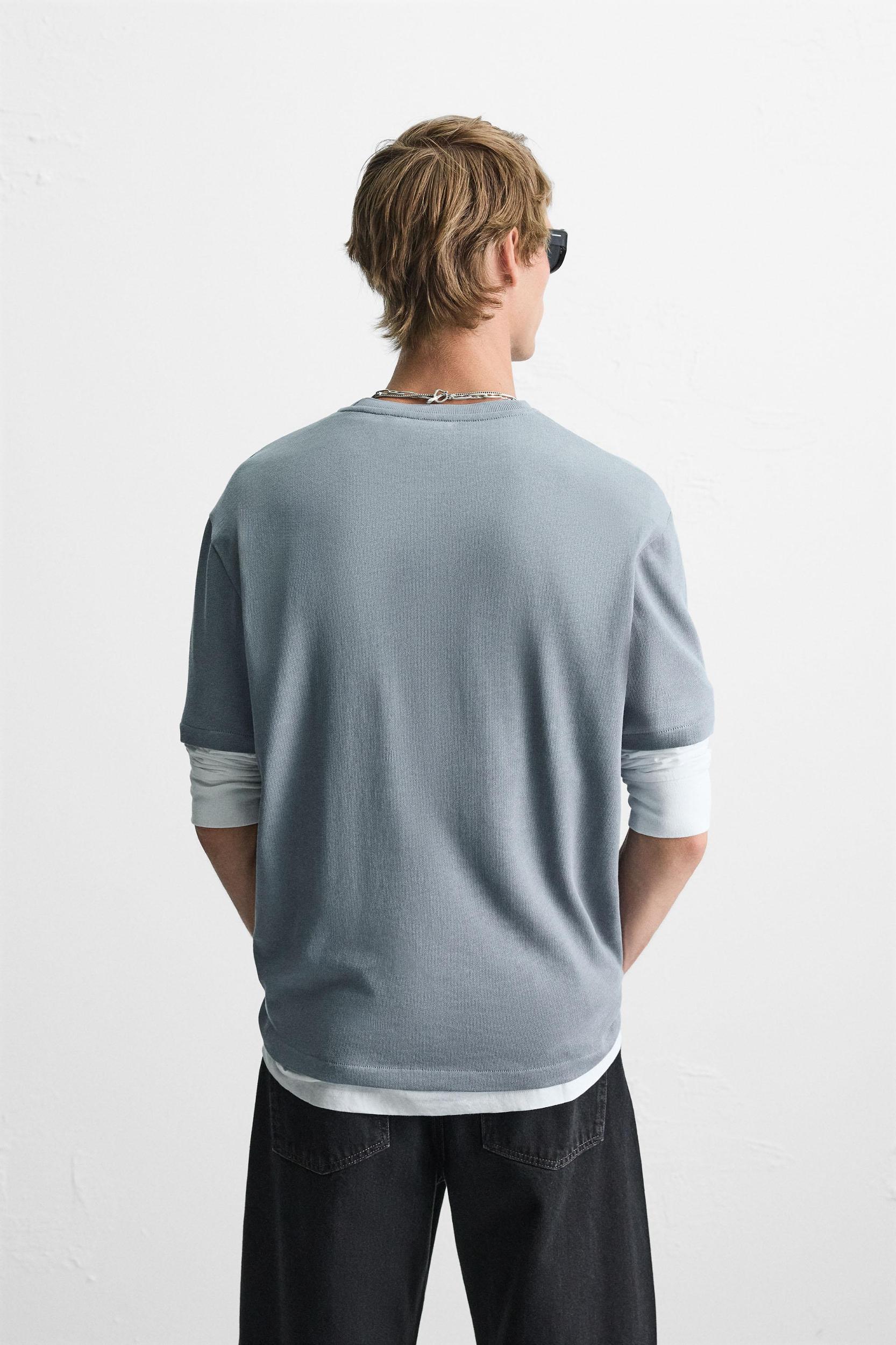 REGULAR FIT KNIT T-SHIRT Product Image