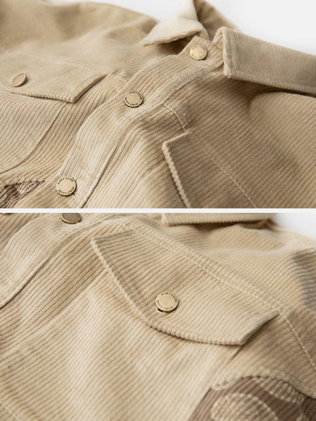 Aelfric Eden Irregular Patchwork Jacket Product Image