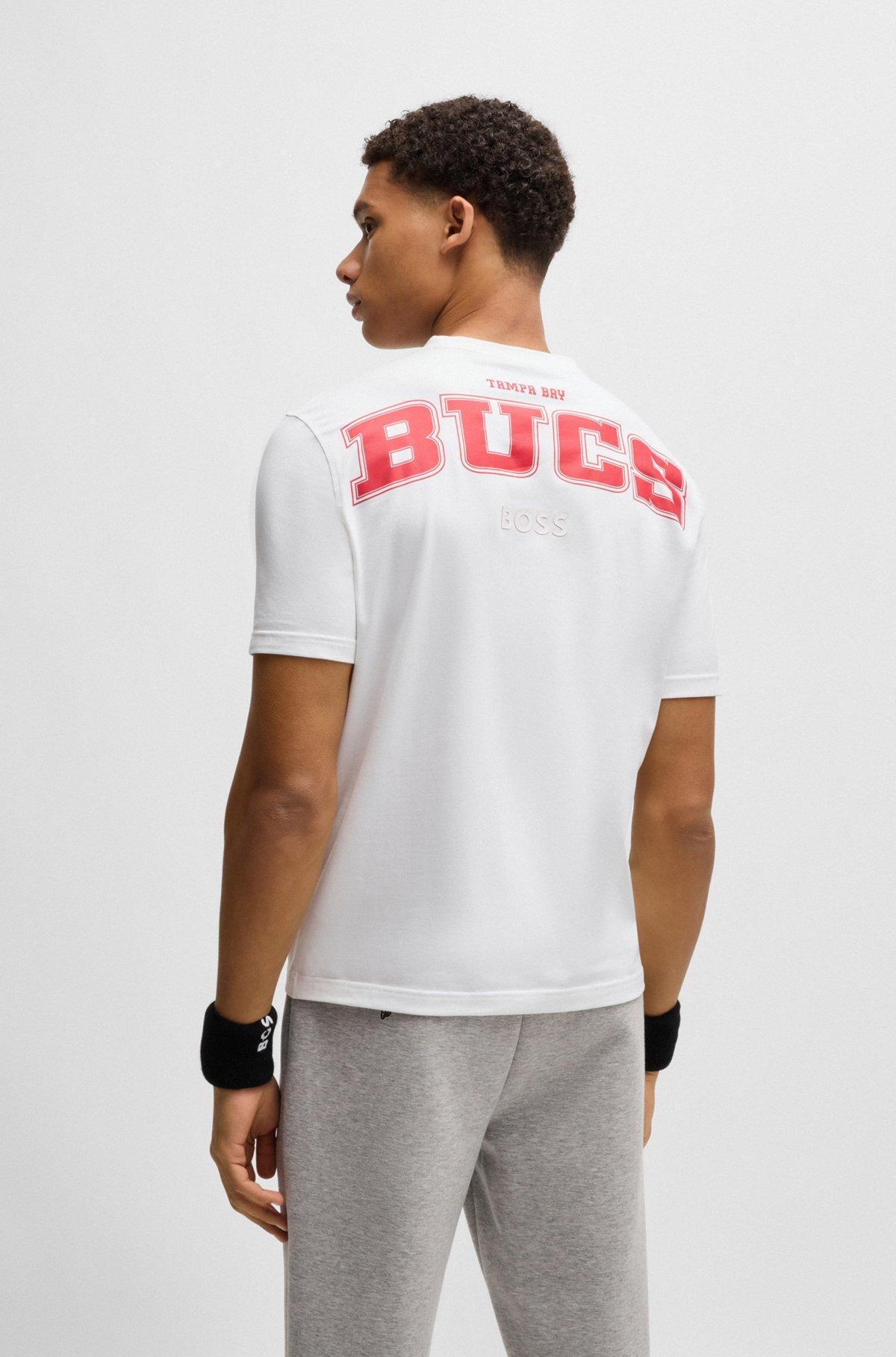 BOSS x NFL stretch-cotton T-shirt with special branding Product Image