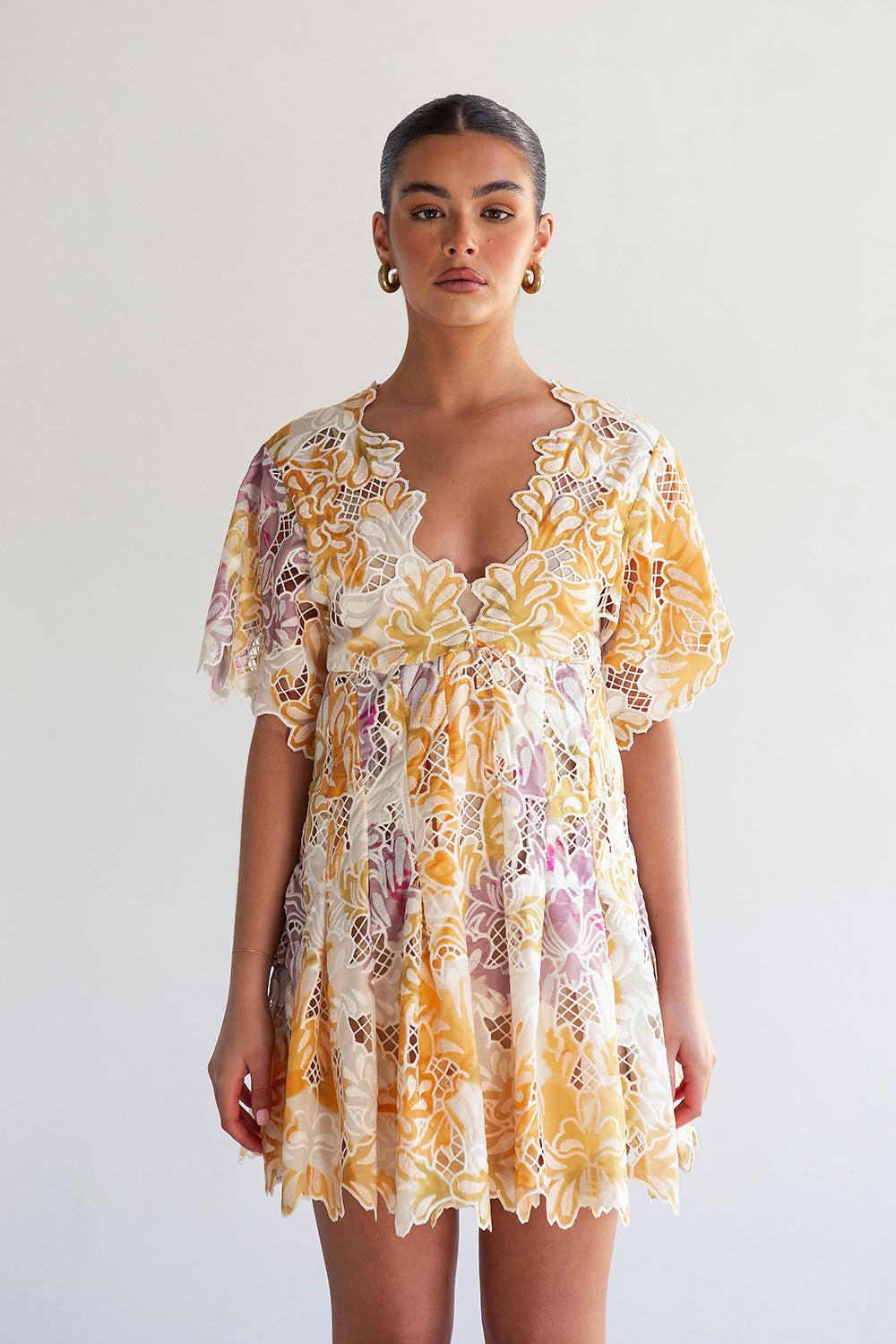 Gramercy Dress - Floreale Mellow Product Image