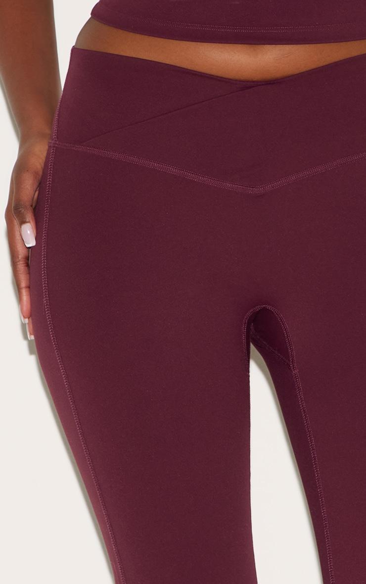 Deep Burgundy Ultimate Sculpt Strappy Gym Vest Product Image